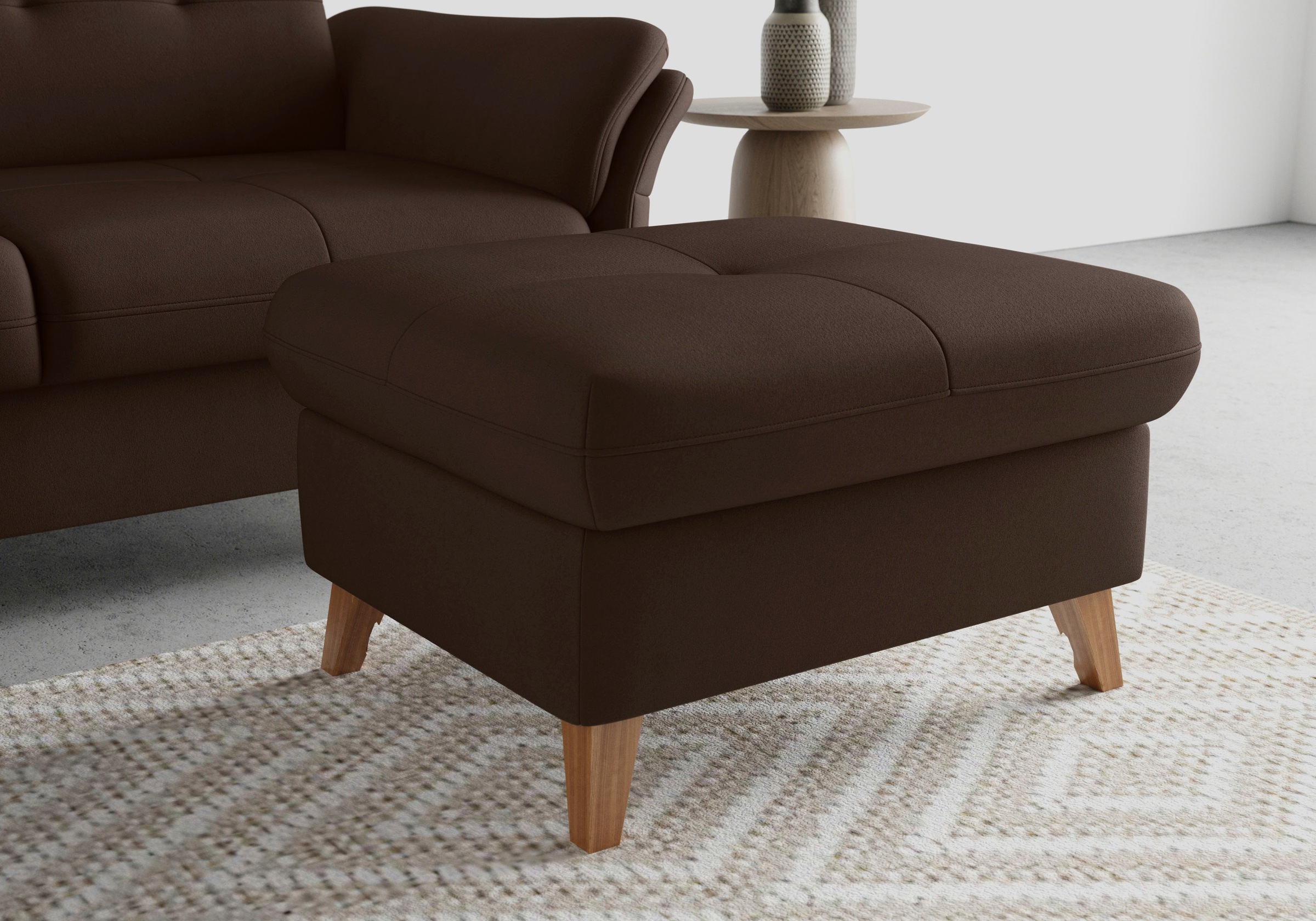 sit&more Stauraumhocker »Göteborg«, mit Federkern