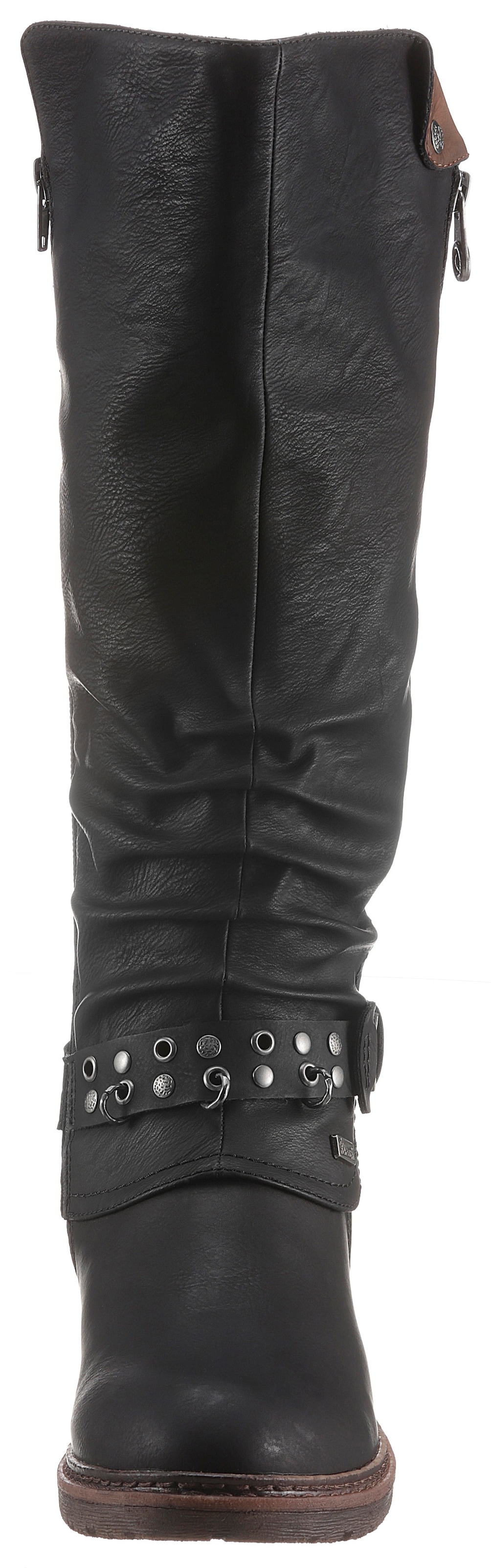 Rieker Winterstiefel, Winterboots, Blockabsatz, mit TEX-Membran, Varioschaft