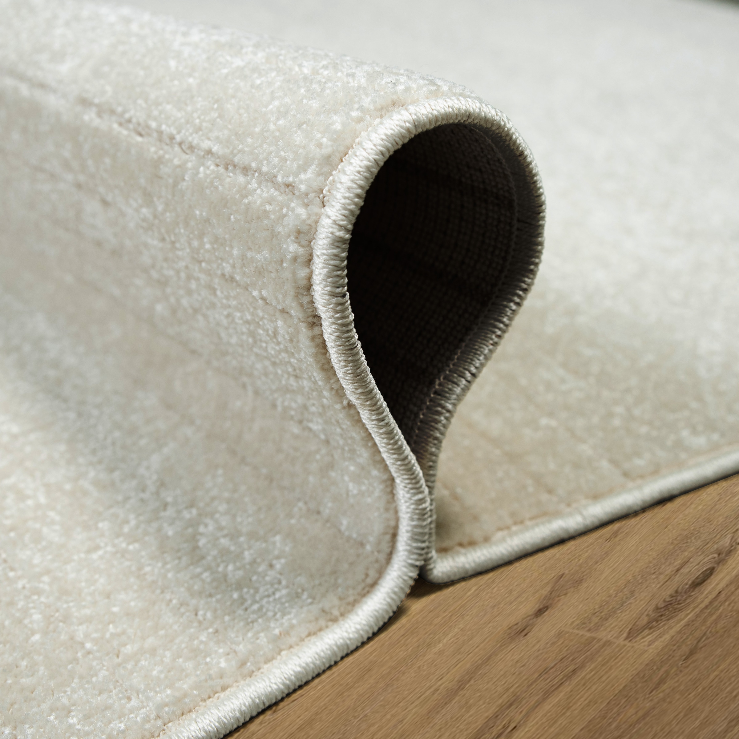 OTTO home Teppich »Revea, Zen Garden-Design in Hoch-Tief-Struktur,« rechteckig 9 mm Höhe 3D-Effekt, softer Kurzflor, pflegeleicht, Scandi-Look