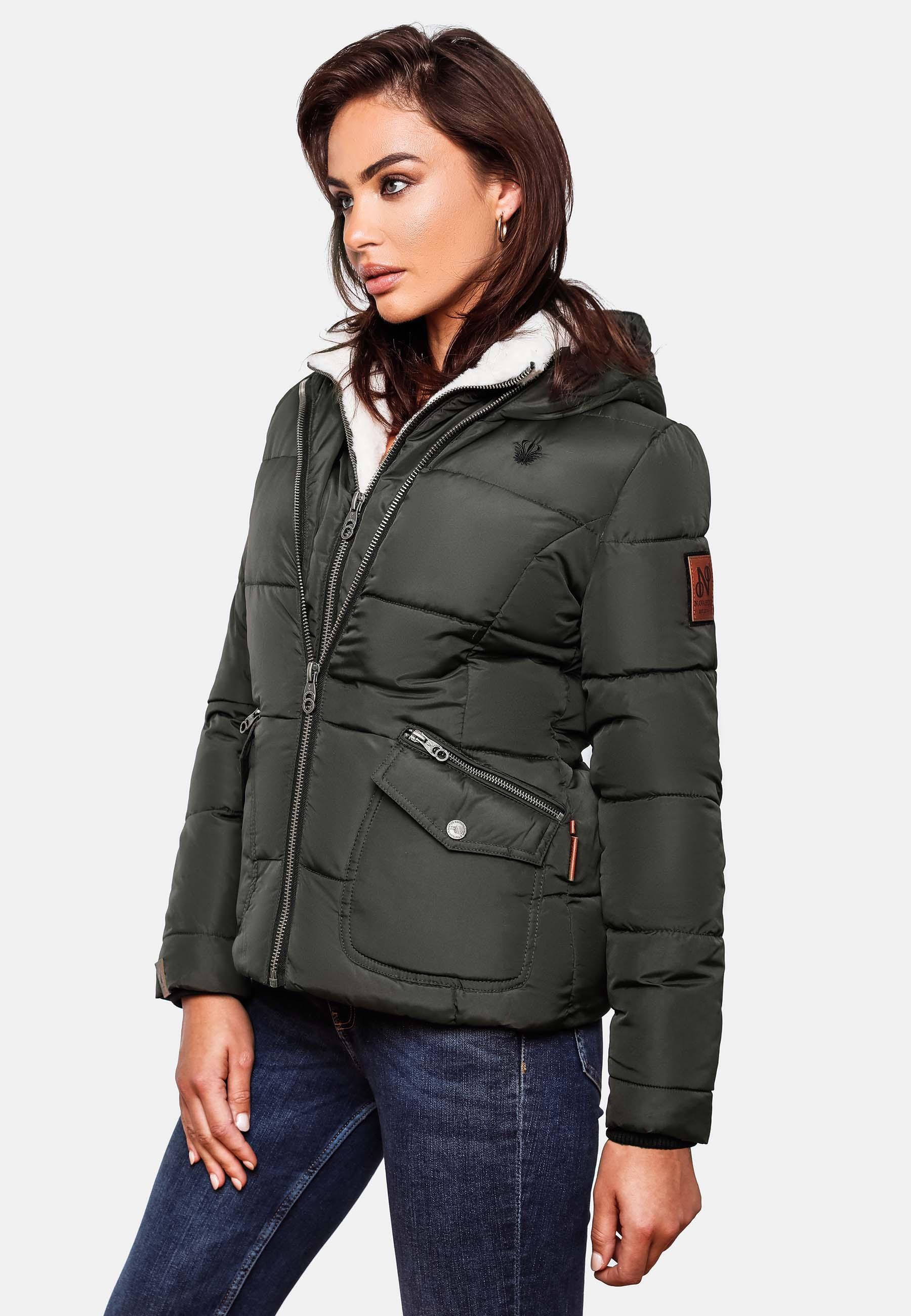 Navahoo Winterjacke »Winterjacke Megan«, mit Kapuze