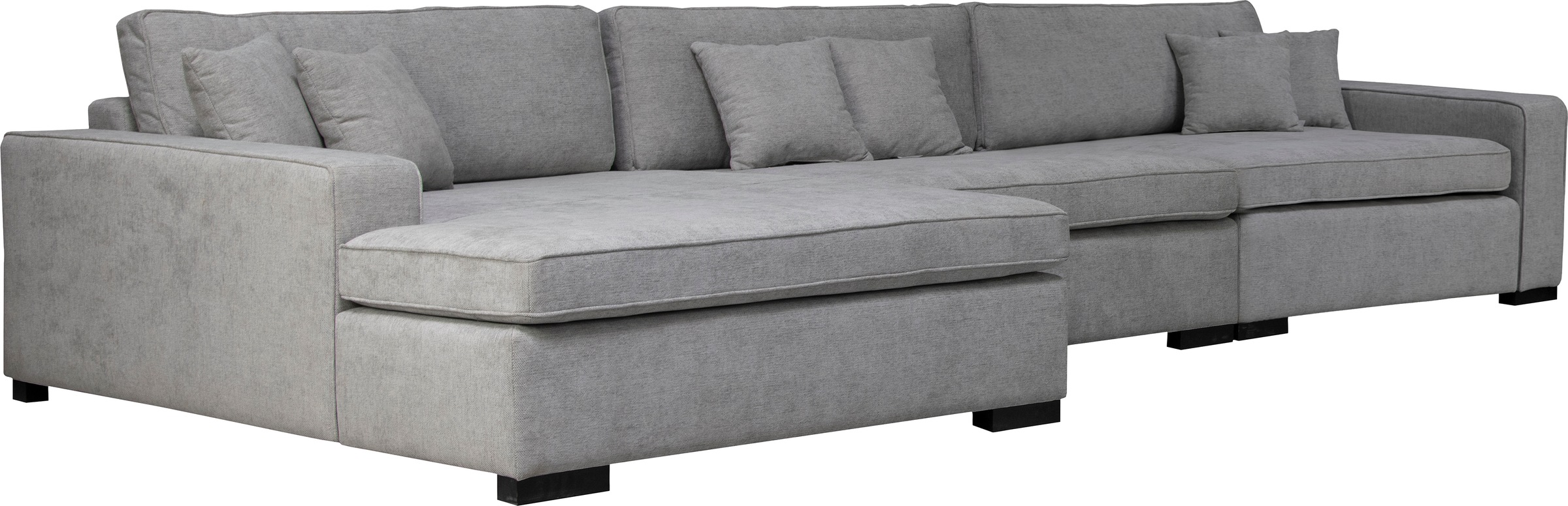 Home affaire Sofa-Eckelement »Skara XXL L-Form« Lounge-Sofa XXL mit Federkern-Polsterung, in vielen Bezugsvarianten