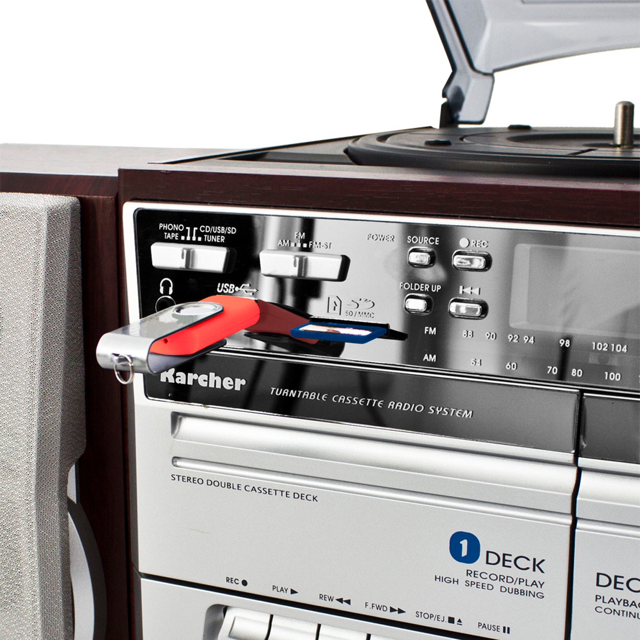 Karcher Stereoanlage »KA 320«, (FM-Tuner-AM-Tuner 4 W) ➥ 3 Jahre XXL  Garantie | UNIVERSAL