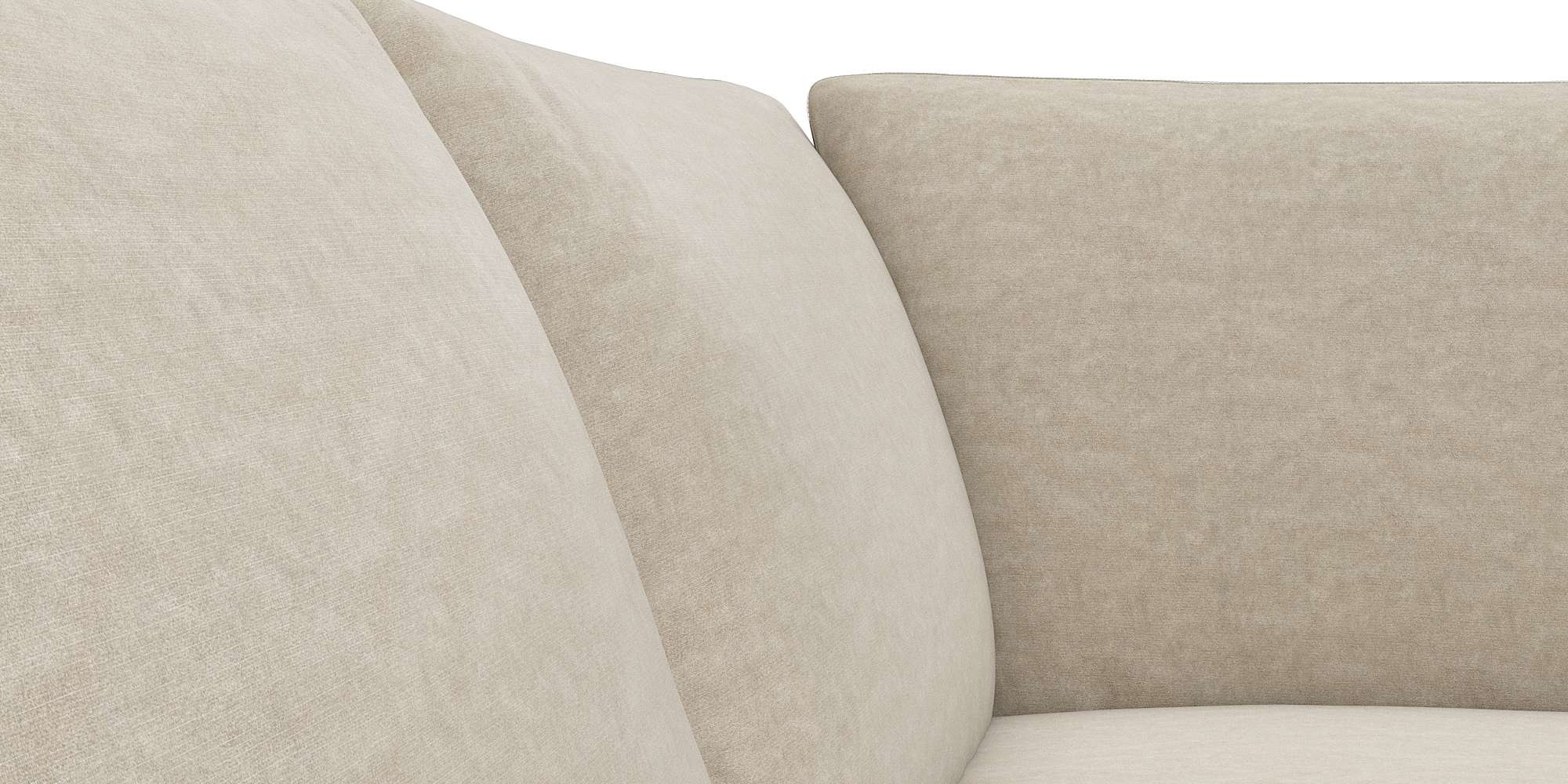FLEXLUX Ecksofa »Fiore, L-Form, super bequem durch Kaltschaum im Sitz«, schmale Armlehnen, Füße Alu/Eiche, B/T 234/225 cm