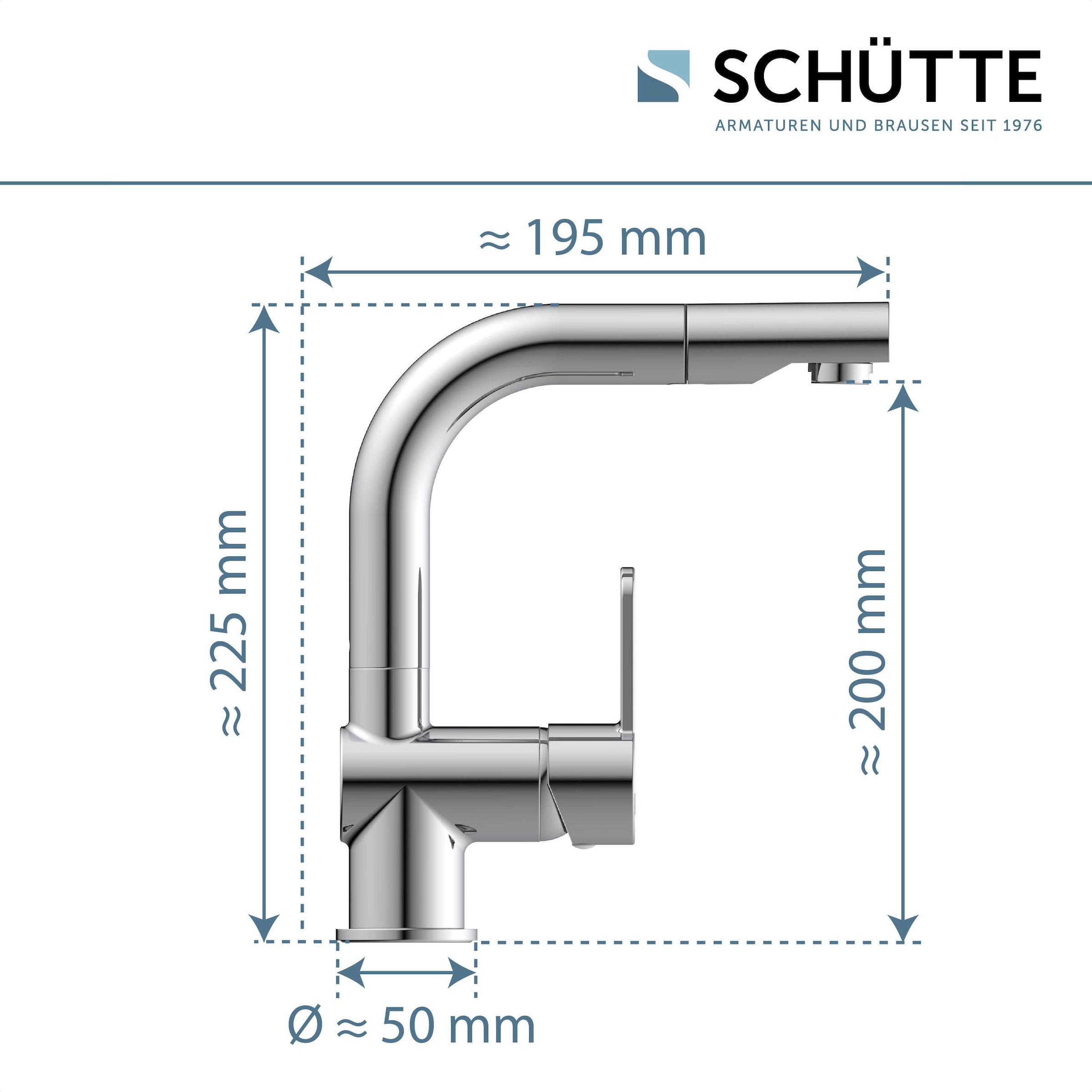 Schütte Waschtischarmatur »LONDON«