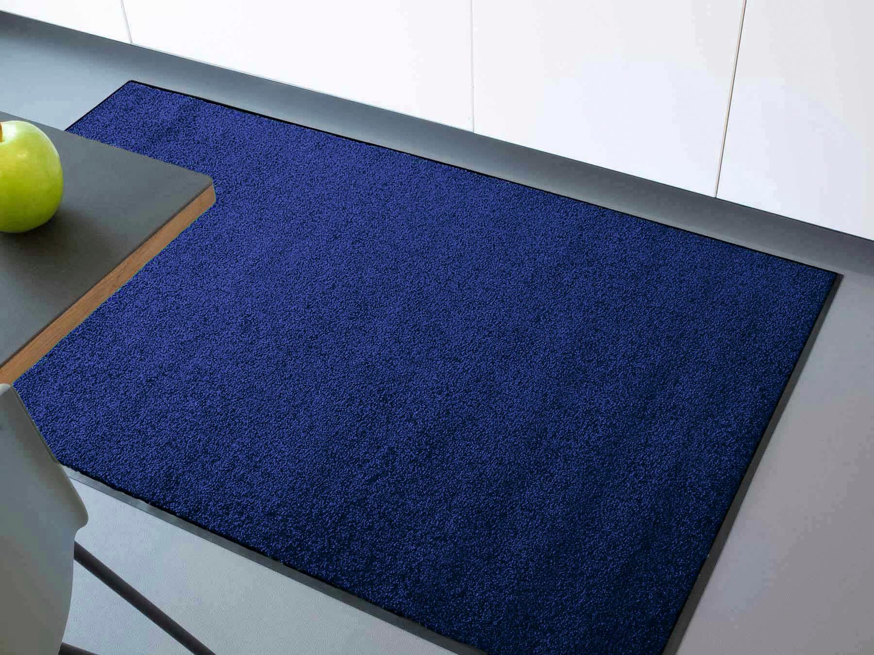 Primaflor-Ideen in Textil Fußmatte »Schmutzfangmatte CLEAN PRO, Made in Belgium«, rechteckig, 8 mm Höhe, Uni-Farben, UV-beständig, strapazierfähig, waschbar