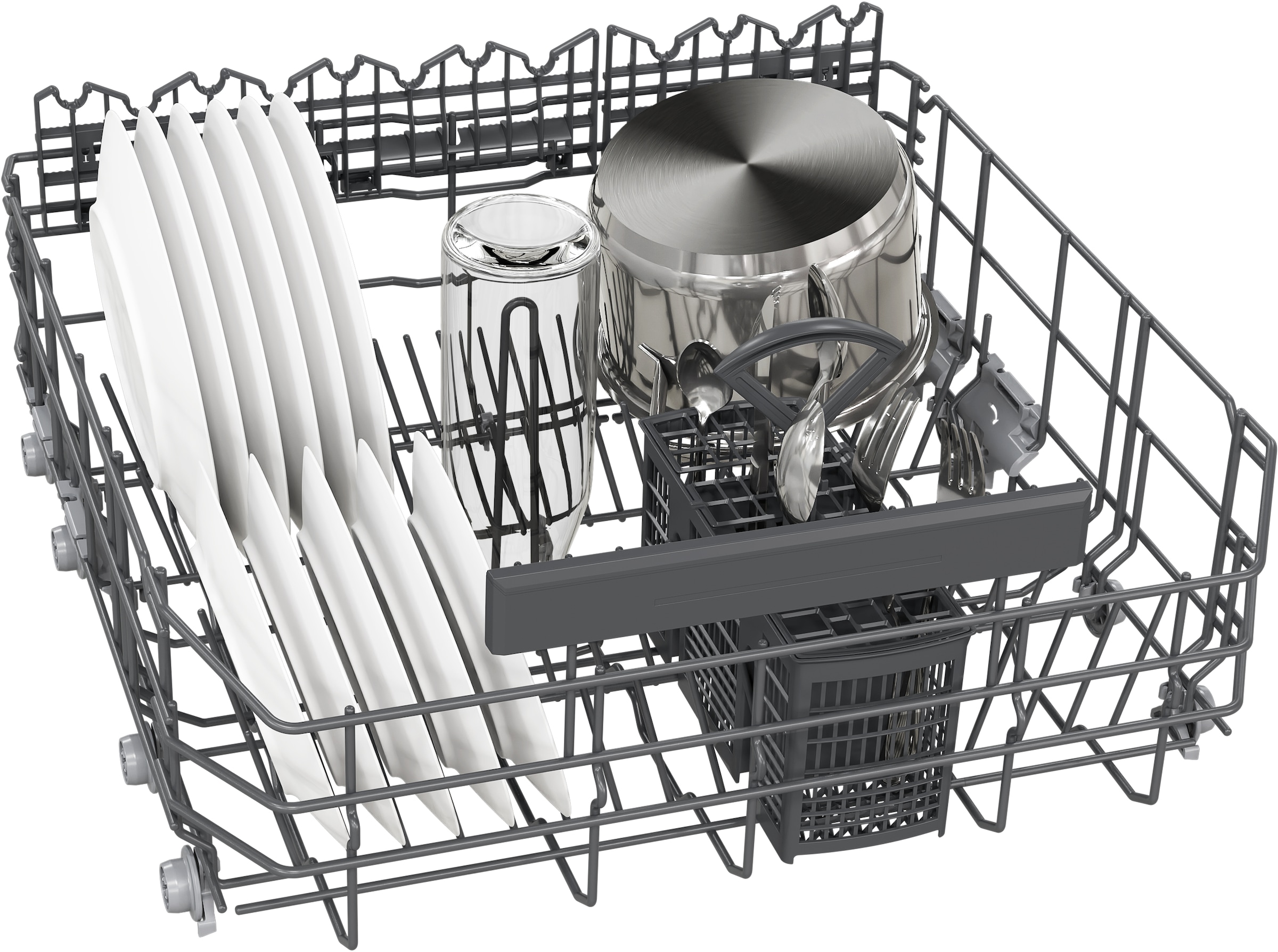 SIEMENS Unterbaugeschirrspüler iQ500 »SN15EW06CS« 14 tlg. Maßgedecke