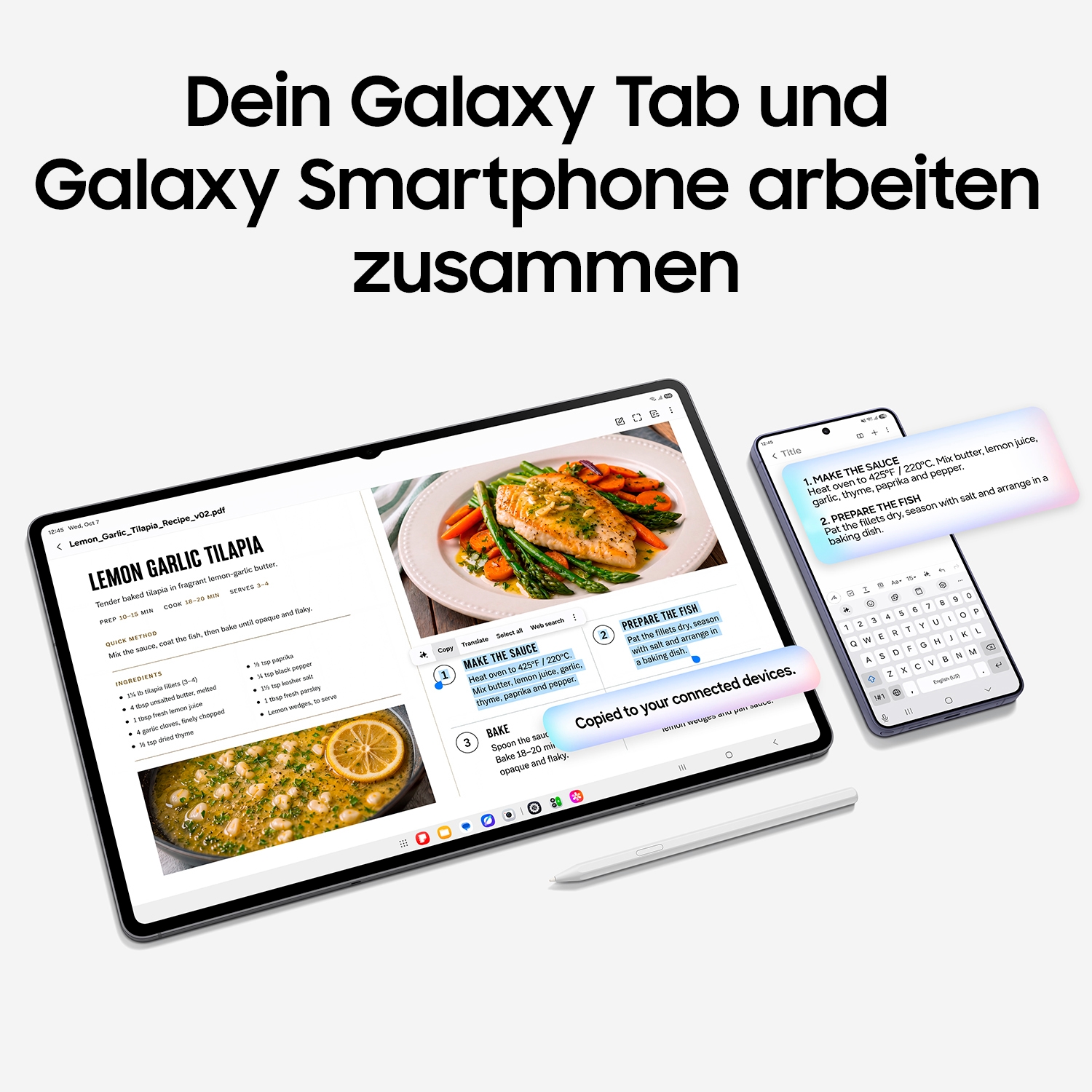 Samsung Tablet »Galaxy Tab S12 Ultra« (36,99 cm / 14,6 ″) Android,One UI,Knox WQXGA+ )