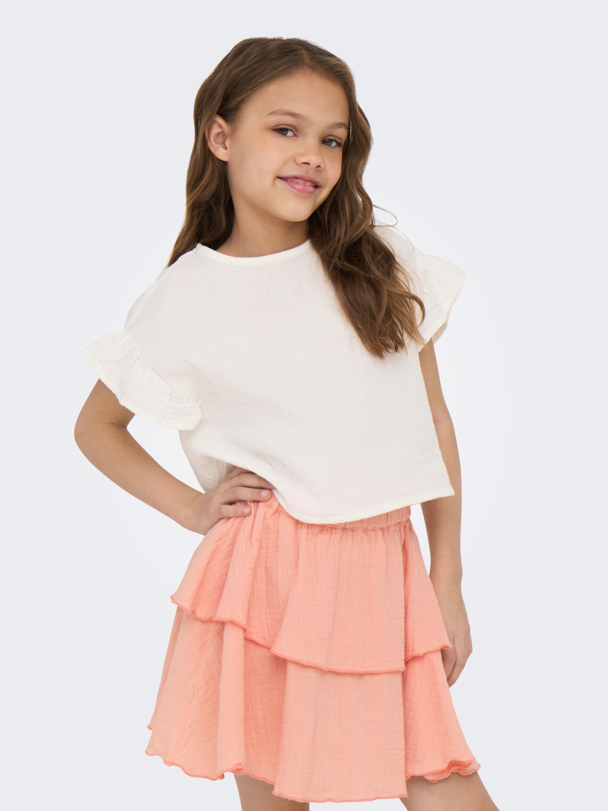 KIDS ONLY Sommerrock »KOGTHYRA LIFE LAYERED SKIRT WVN«