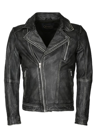 Bikerjacke »Lederjacke 8208«