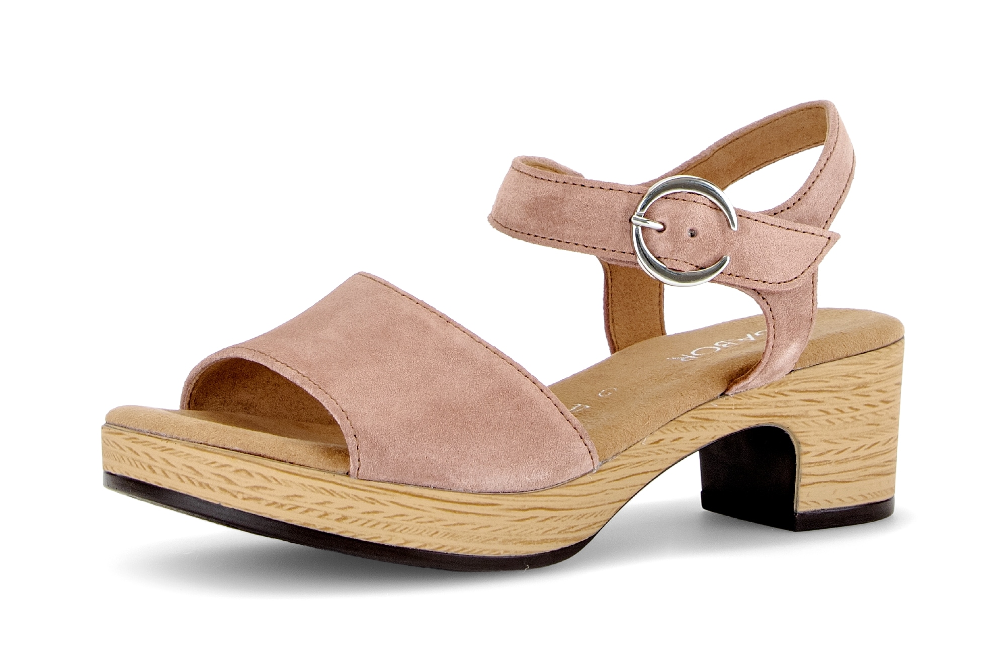 Gabor Sandalette »KRETA«  , Blockabsatz, Sommerschuh, Riemchensandale in Komfortweite G (=weit)
