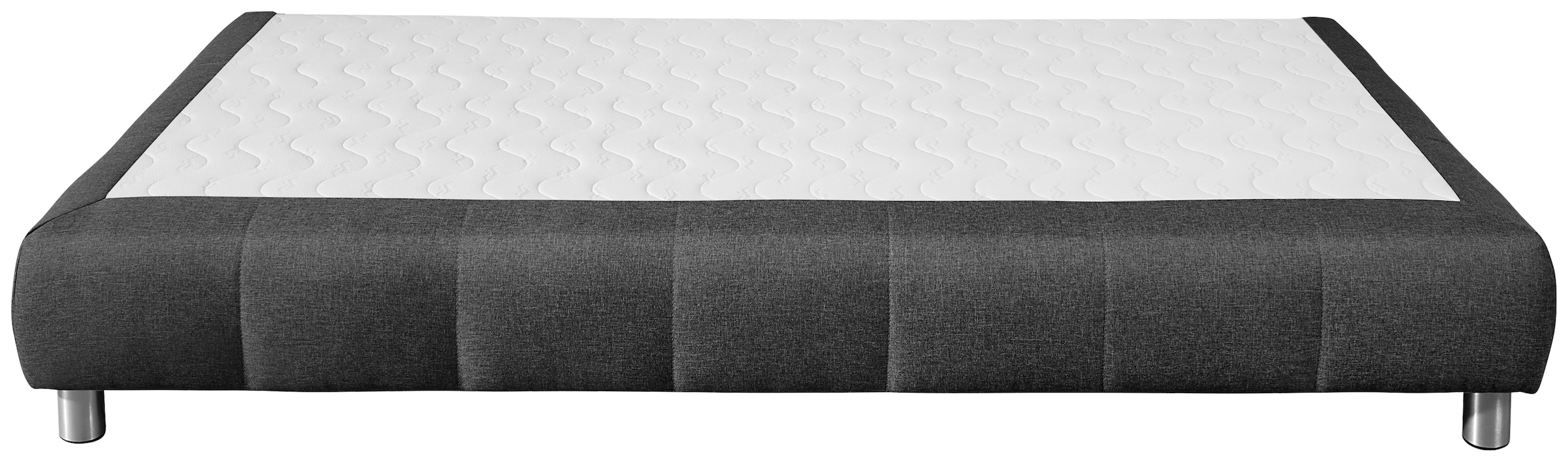 andas Boxspringbett »Salo«, Ohne Kopfteil, inkl. Topper, auch in Überlänge 220 cm