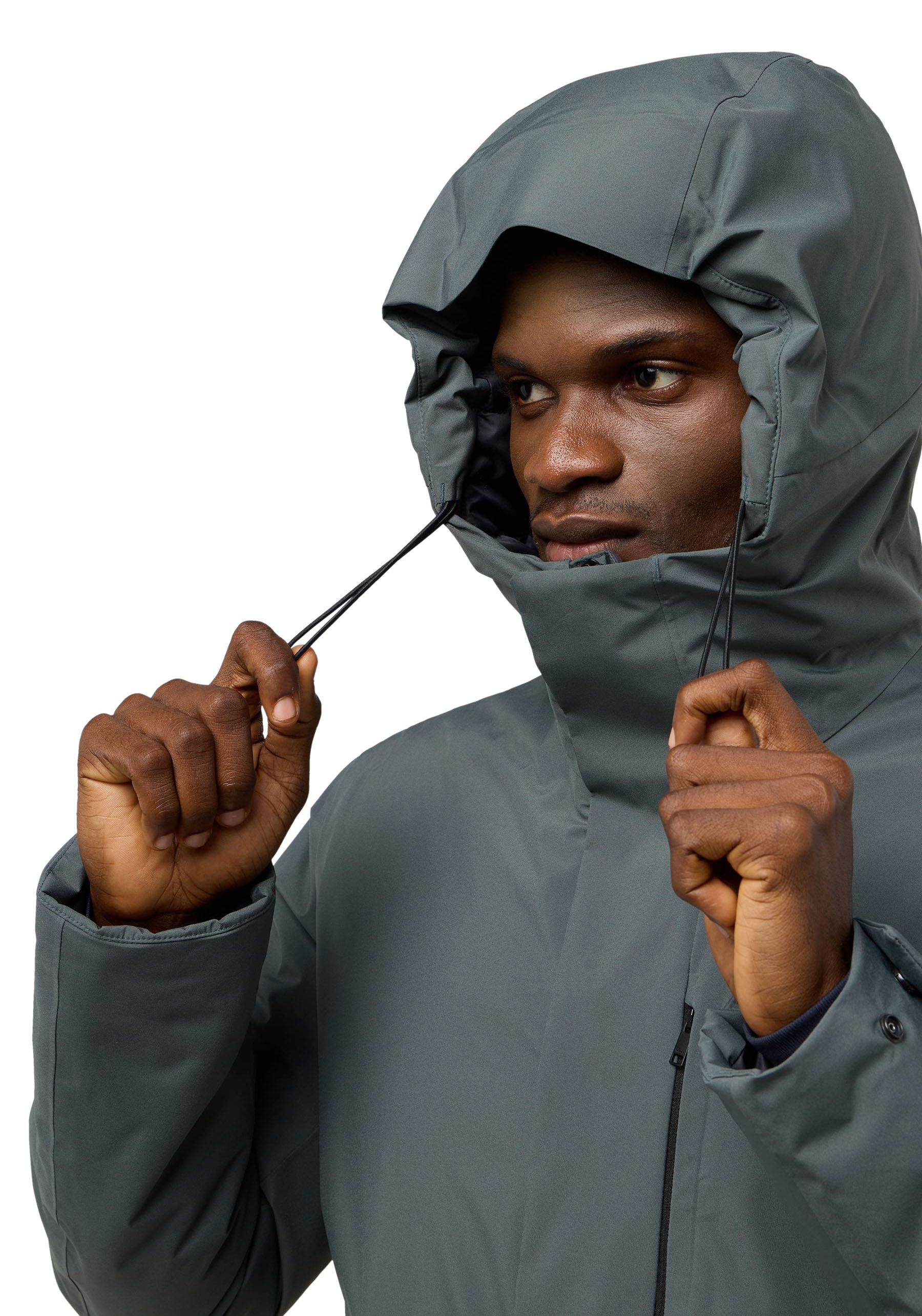 Jack Wolfskin Daunenmantel »BRANDENBURGER«, Wärmend, winddicht, Daunenjacke