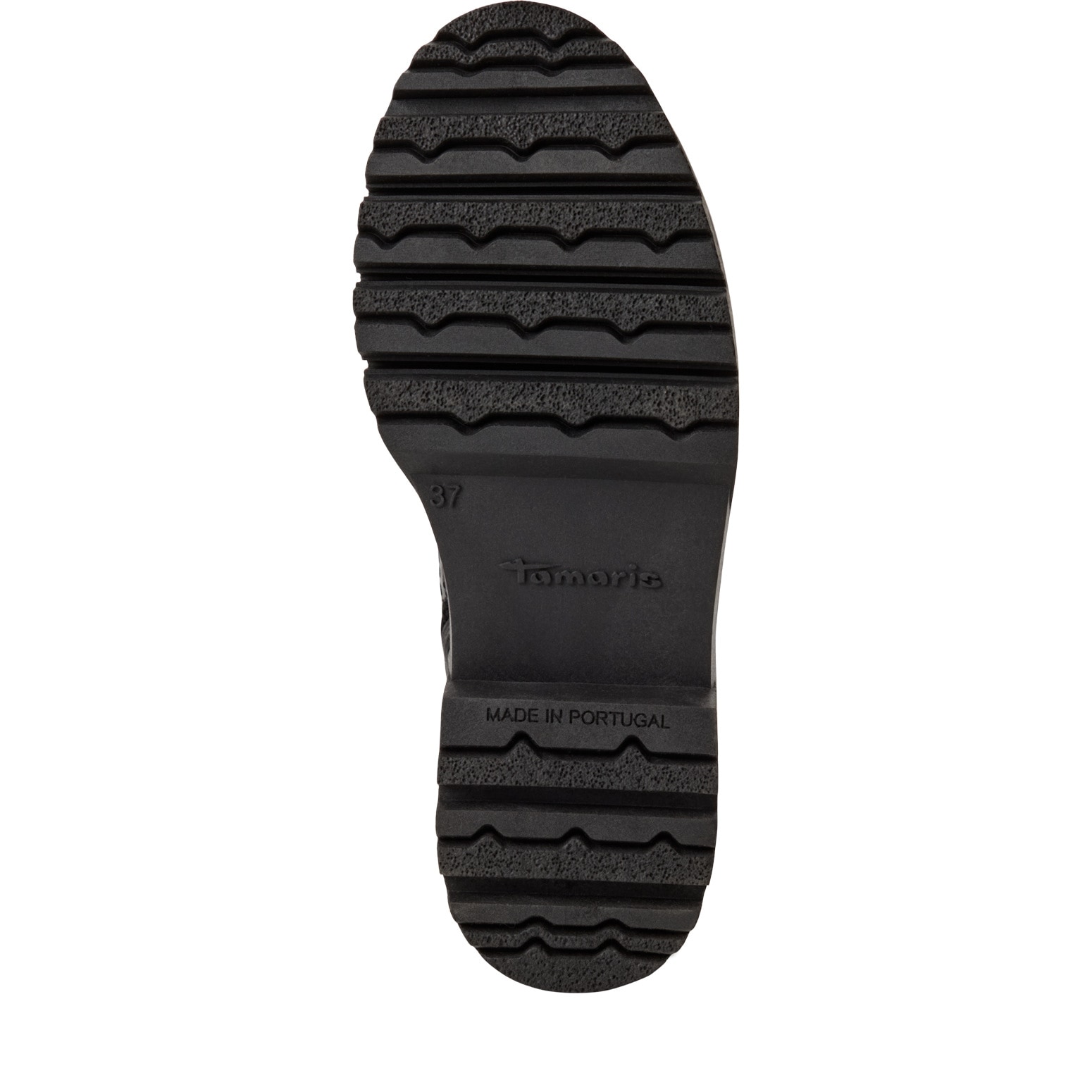 Tamaris Schnürstiefelette  , Blockabsatz, Plateau, Schnürboots mit T-Prägung am Label