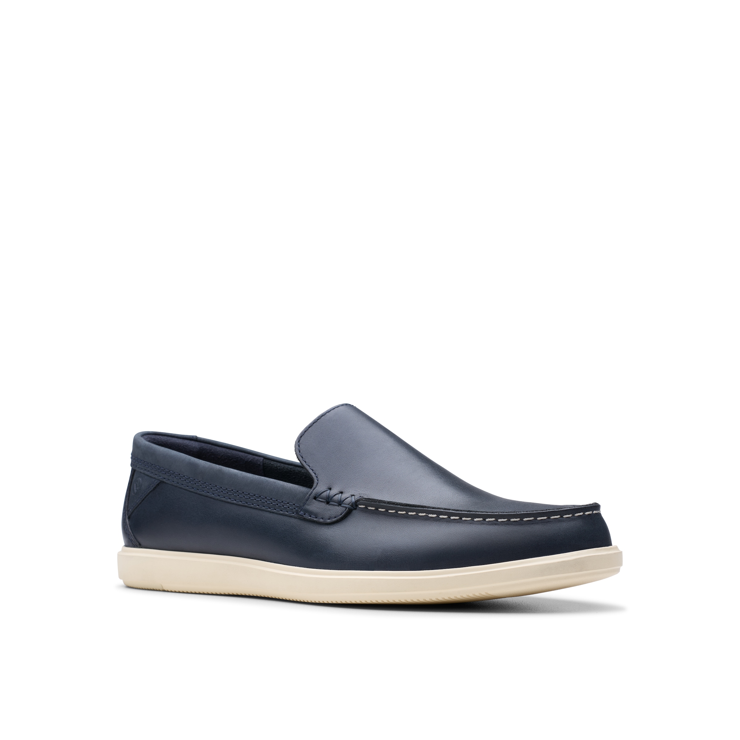 Clarks Bootsschuh »Bratton Loafer«  , Bootsschuh, Mokassin, Slip-On Sneaker mit Ziernaht