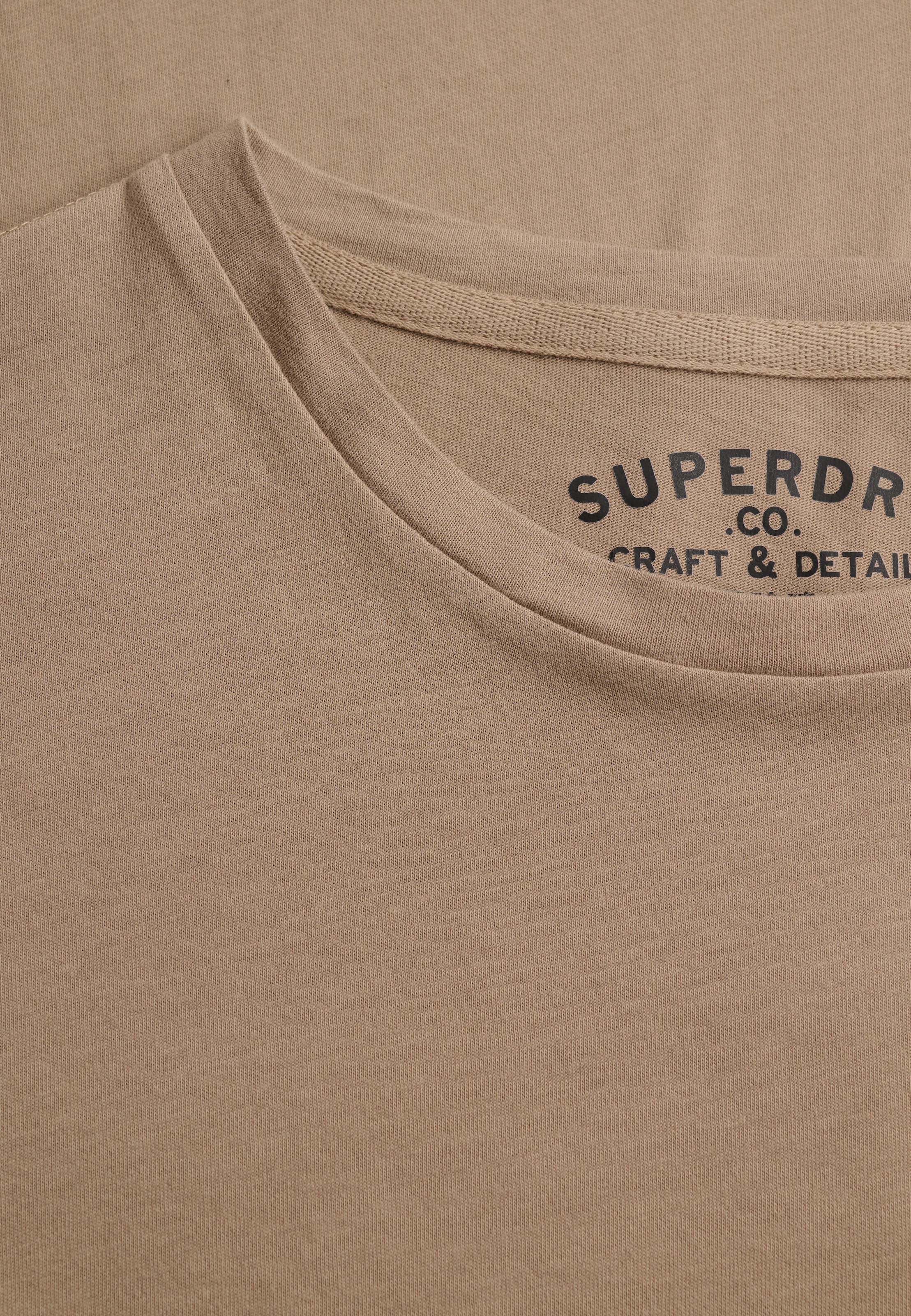 Superdry Langarmshirt »CLASSIC ESSENTIAL SDCO TOP« Baumwolle, relaxed fit