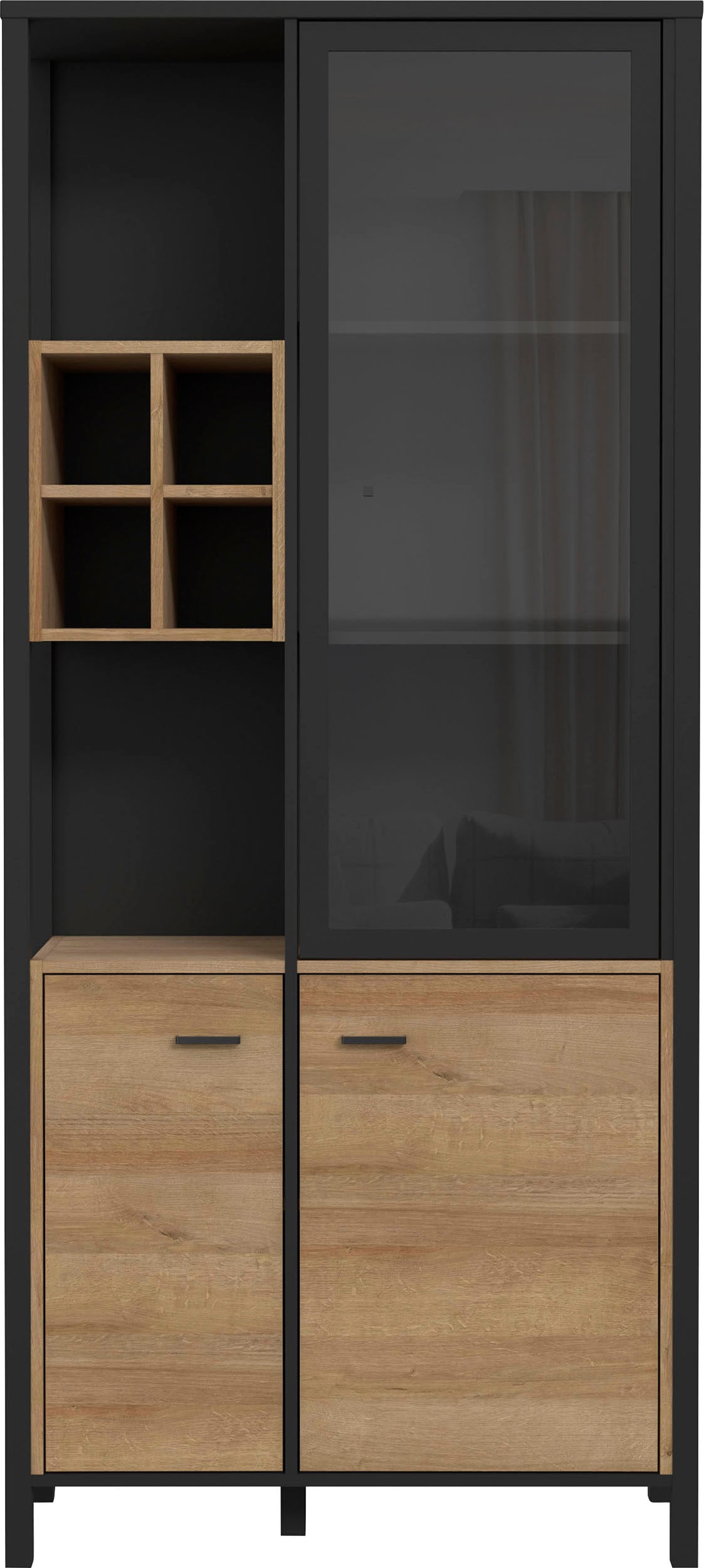 FORTE Vitrine »High Rock«, Höhe ca. 193 cm