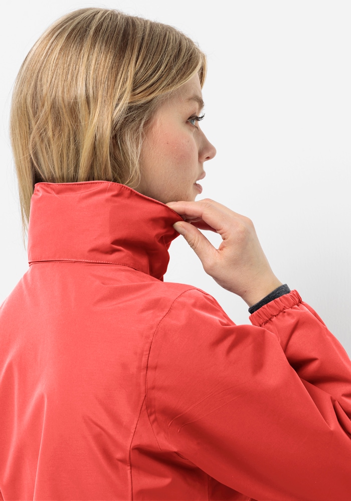 Jack Wolfskin Outdoorjacke »STORMY POINT 2L JKT W«, mit Kapuze