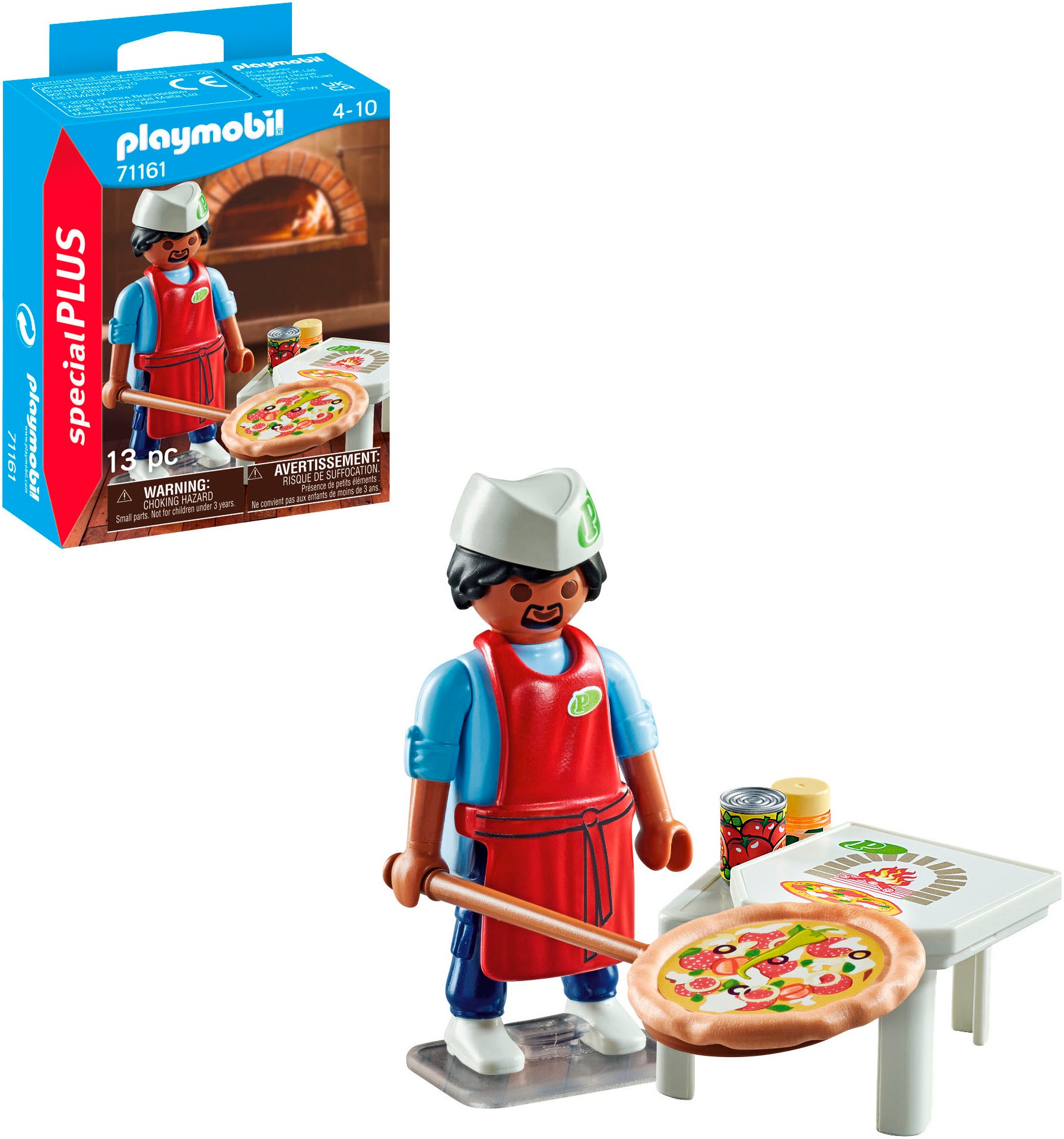 Playmobil® Konstruktions-Spielset »Pizzabäcker (71161), Special Plus« Made in Europe