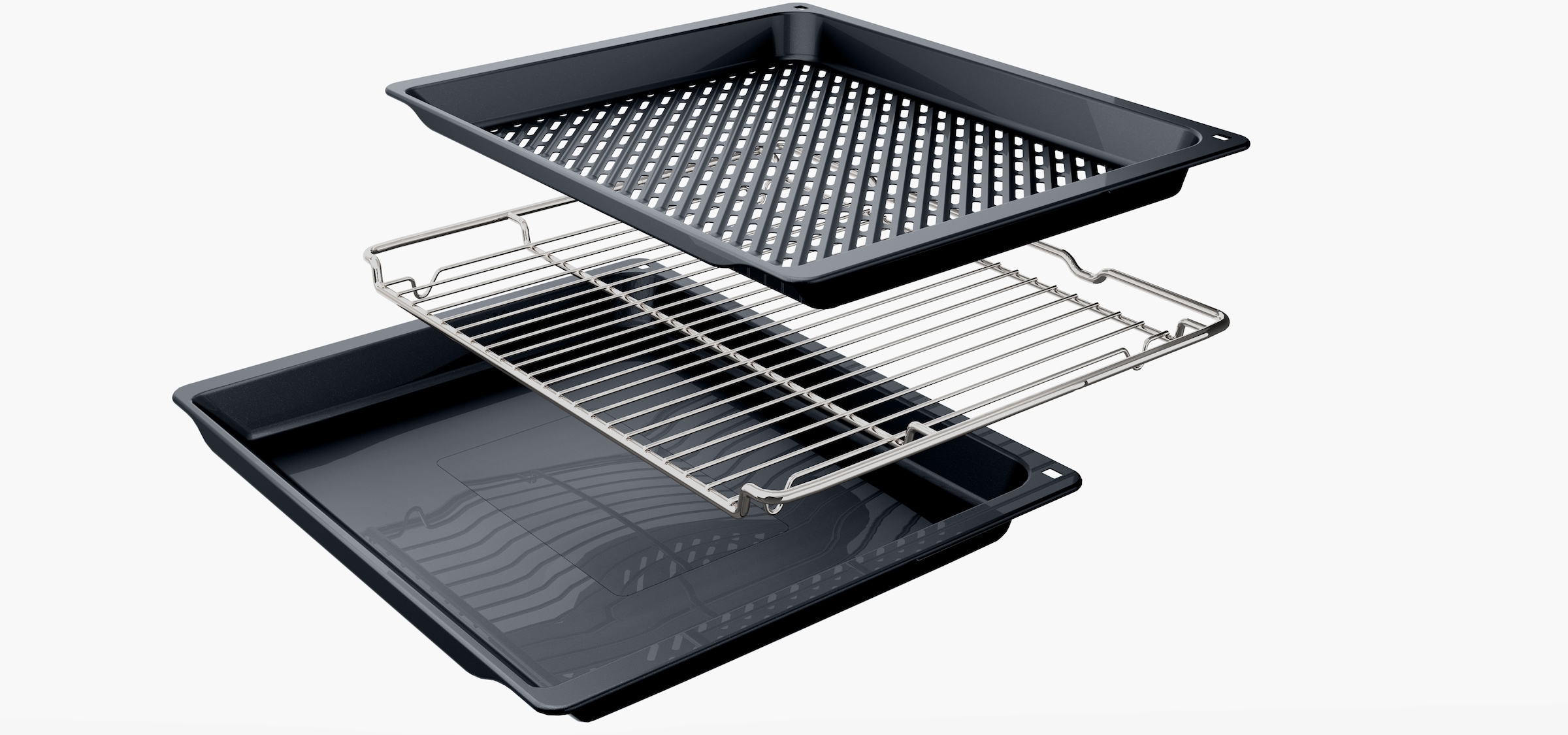 BOSCH Pyrolyse Backofen Serie 6 »HBG578BS3«, mit Teleskopauszug nachrüstbar