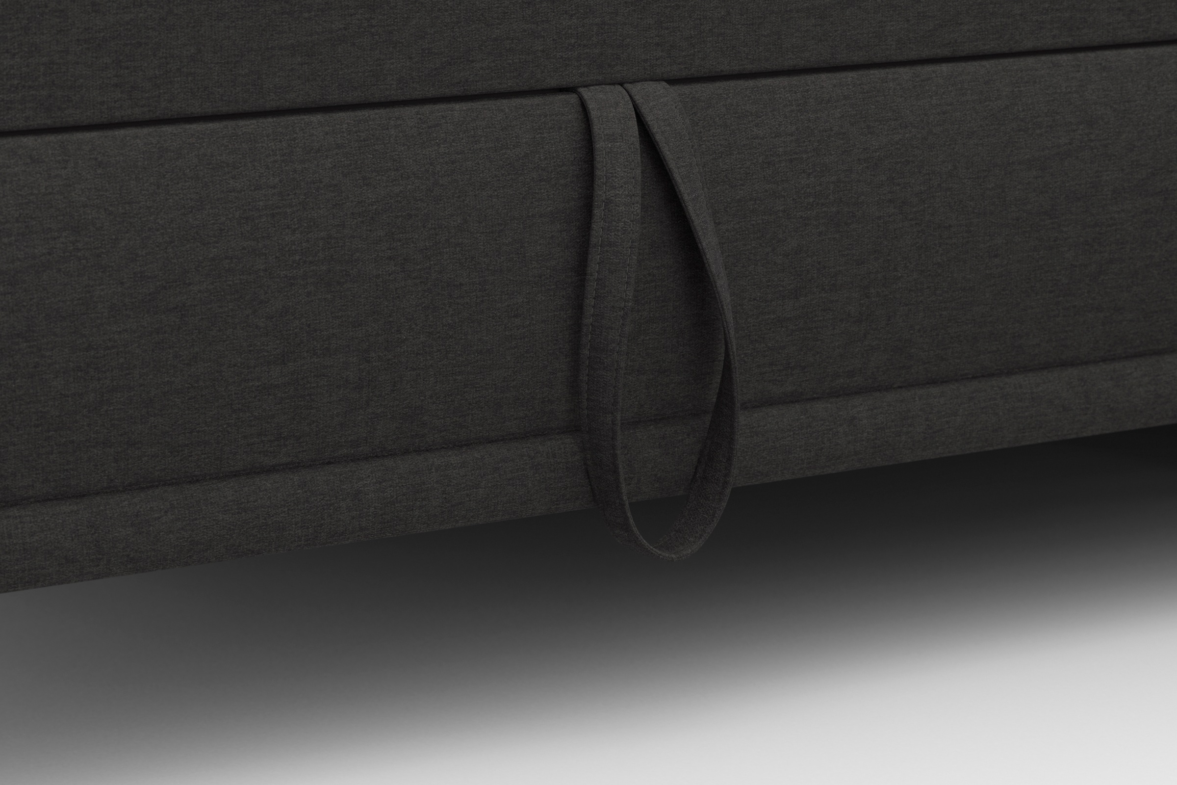sit&more Ecksofa »Cabrio L-Form, B: 274 cm, mit Sitztiefen-, Arm- & Kopfteilverstellung«, 3 Nierenkissen, Federkern, optional Bettfunktion und Stauraum