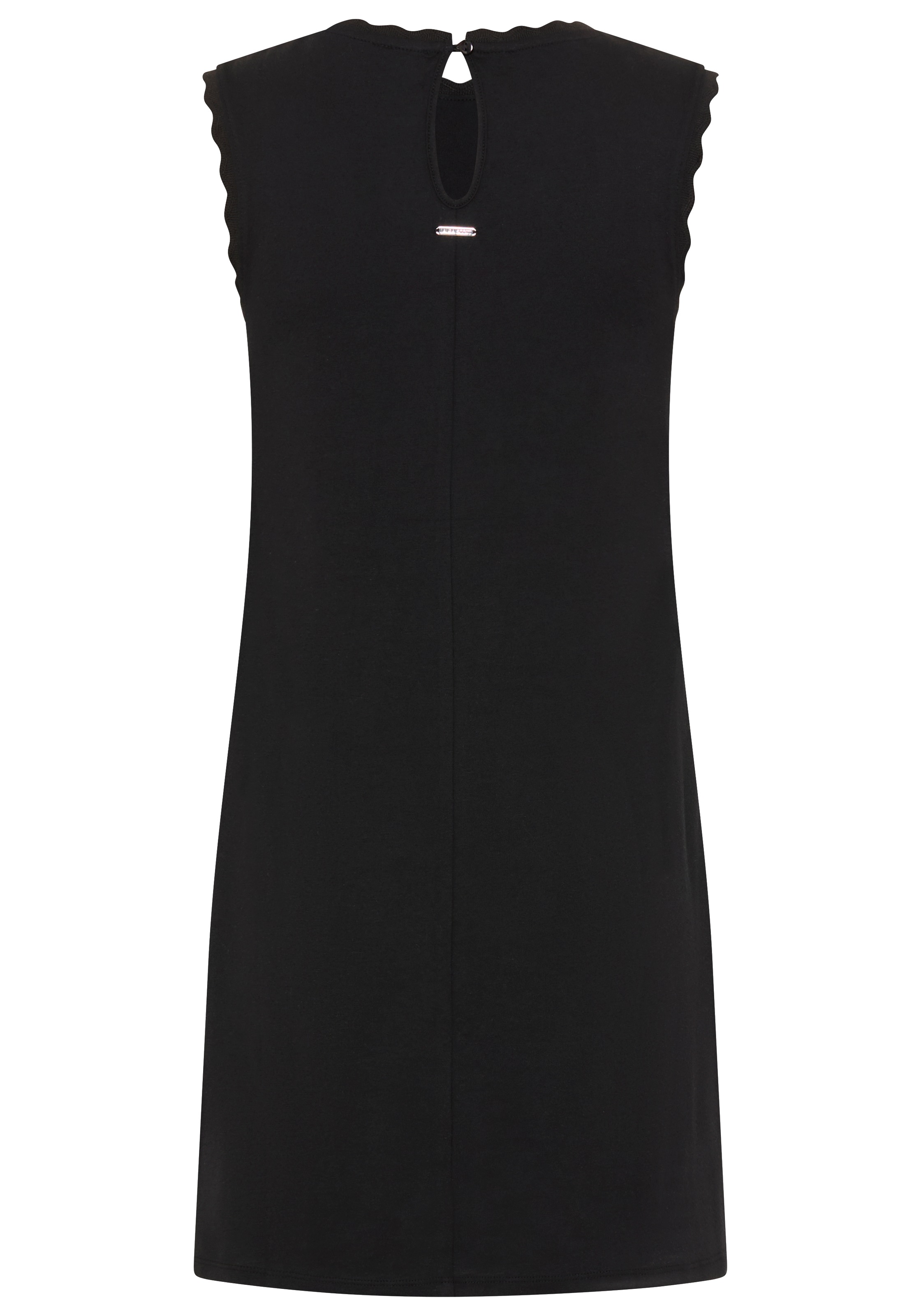 Laura Scott Sommerkleid für die warme Jahreszeit, aus Single Jersey, figurbetont, ärmellos