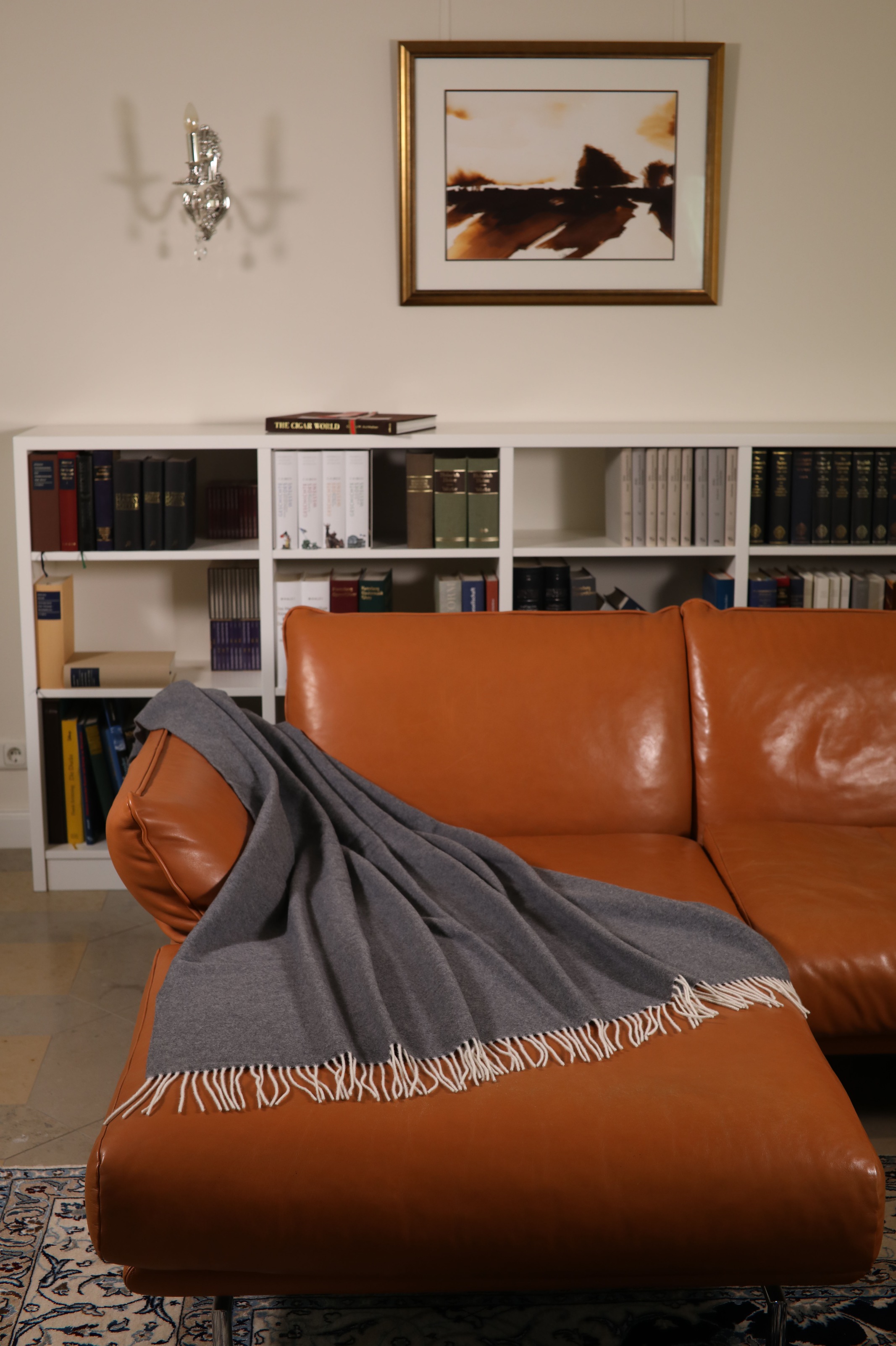CASATEX Plaid »Duo Grigio Medio«, elegantes Design