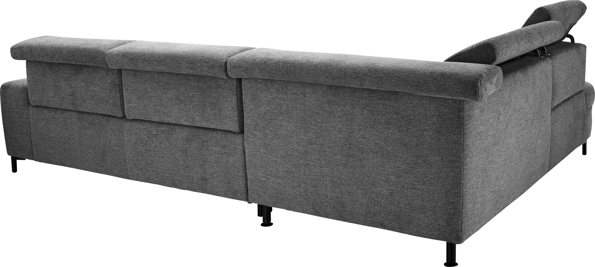set one by Musterring Ecksofa »SO 3400, Komfortsitzhöhe 47cm oder 49cm, inkl. Sitztiefenverstellung«, verschiedene Funktionen, Kaltschaumpolsterung, Stellmaße 220 x 317 cm