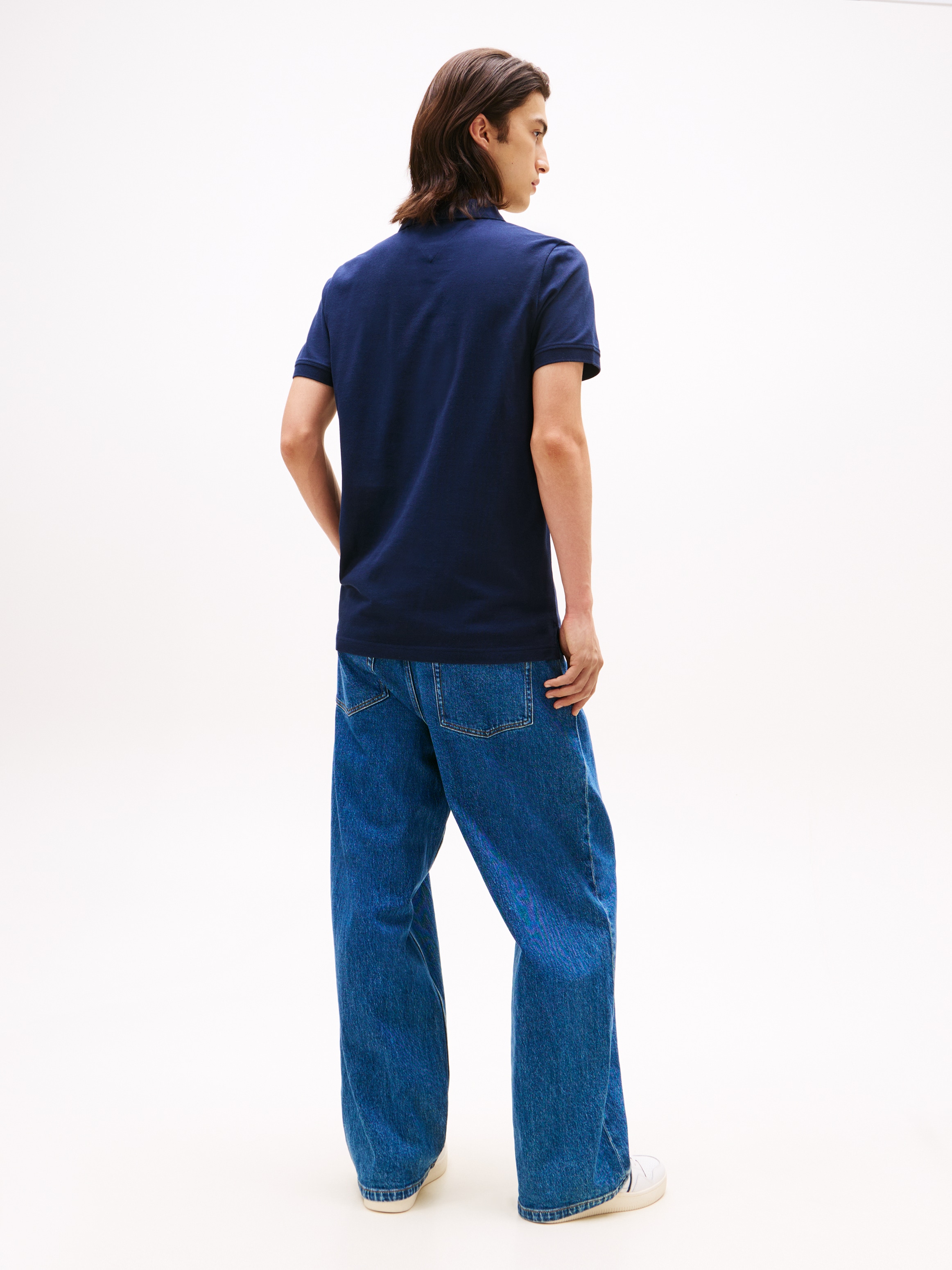 Tommy Jeans Poloshirt »TJM SLIM PLACKET POLO EXT«