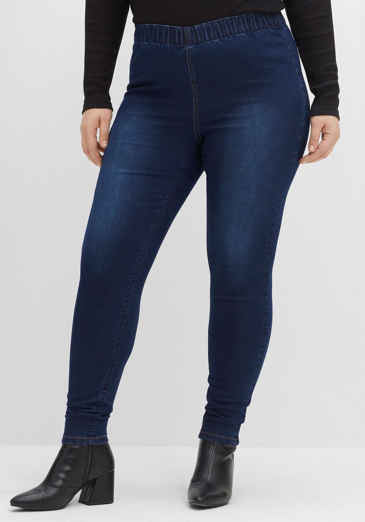 Sheego Jeansjeggings »Jeggings in individueller Waschung«