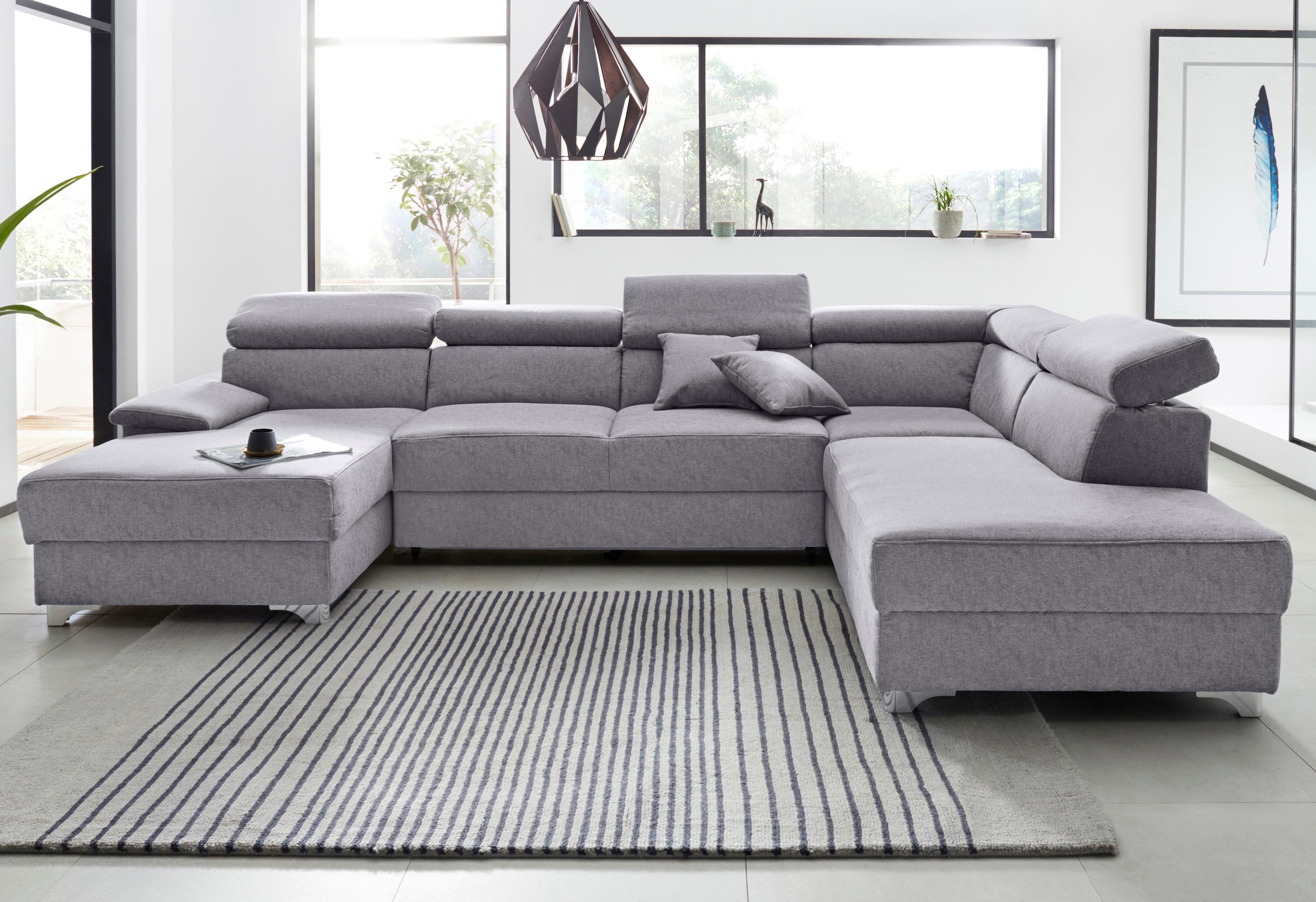 DOMO collection Wohnlandschaft »Mira«, wahlweise mit Bettfunktion und Bettkasten kaufen