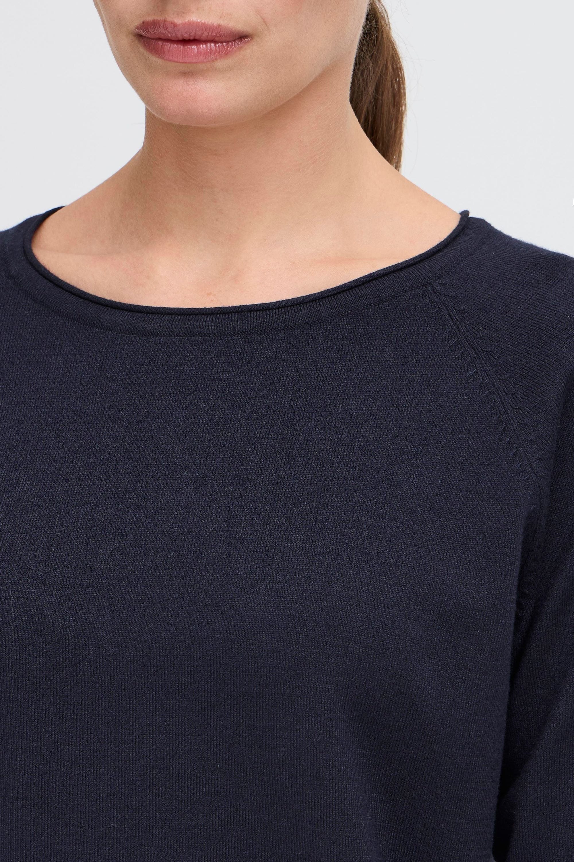 OXMO Strickfleece-Pullover »Strickpullover OXFKEANA«