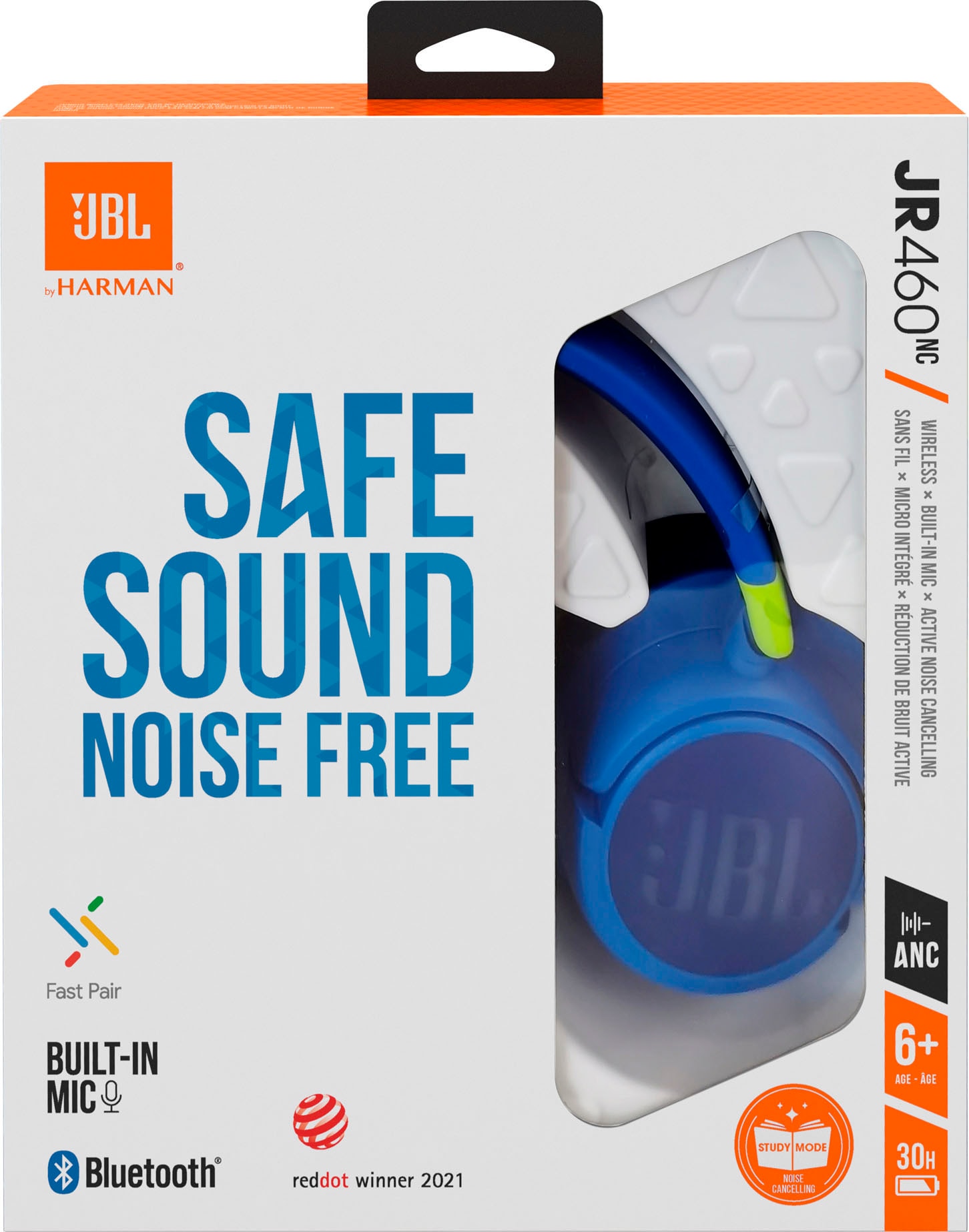 Kinder-Kopfhörer Bluetooth-HFP, JBL bequem Active Cancelling bestellen Noise Noise-Cancelling, Bluetooth-A2DP »JR460NC«, Bluetooth-AVRCP
