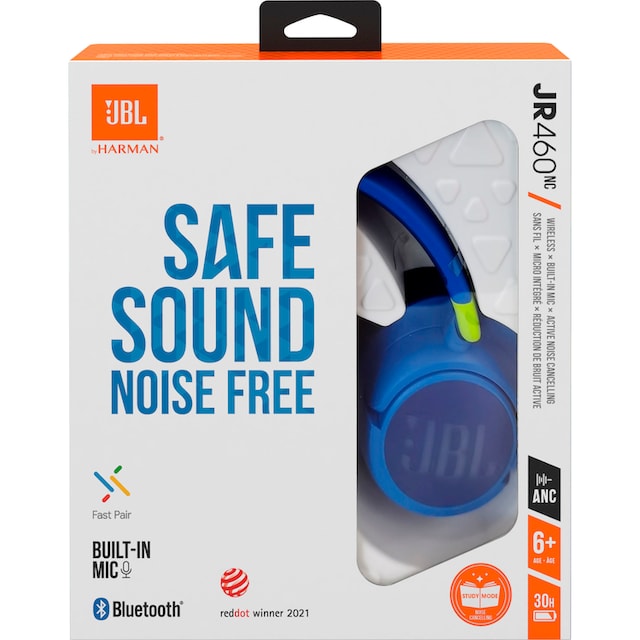 JBL Kinder-Kopfhörer »JR460NC«, Bluetooth-A2DP Bluetooth-AVRCP  Bluetooth-HFP, Noise-Cancelling, Active Noise Cancelling bequem bestellen