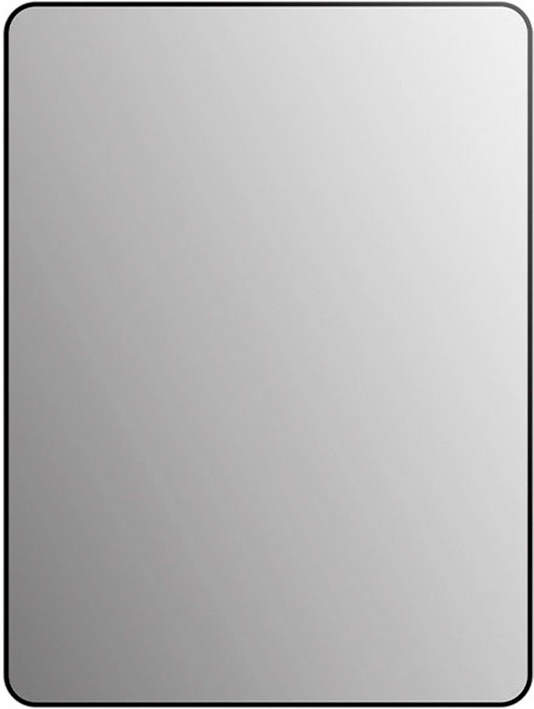 Talos Badspiegel »Picasso schwarz 60x80 cm«, hochwertiger Aluminiumrahmen