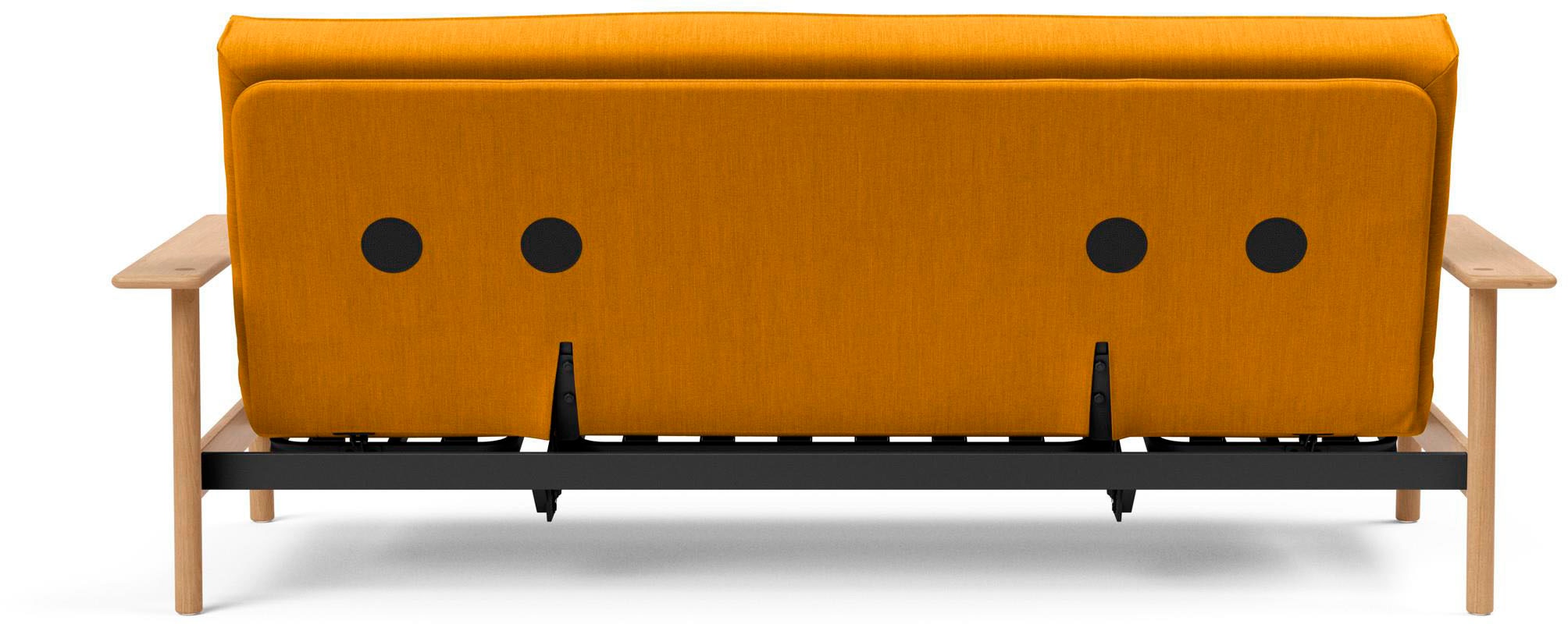 INNOVATION LIVING ™ Schlafsofa »Balder Sofa, Bettfunktion, Relaxsofa, Design mit hohem Komfort«, Rückenlehne 3-fach verstellbar, Dauerschläfer
