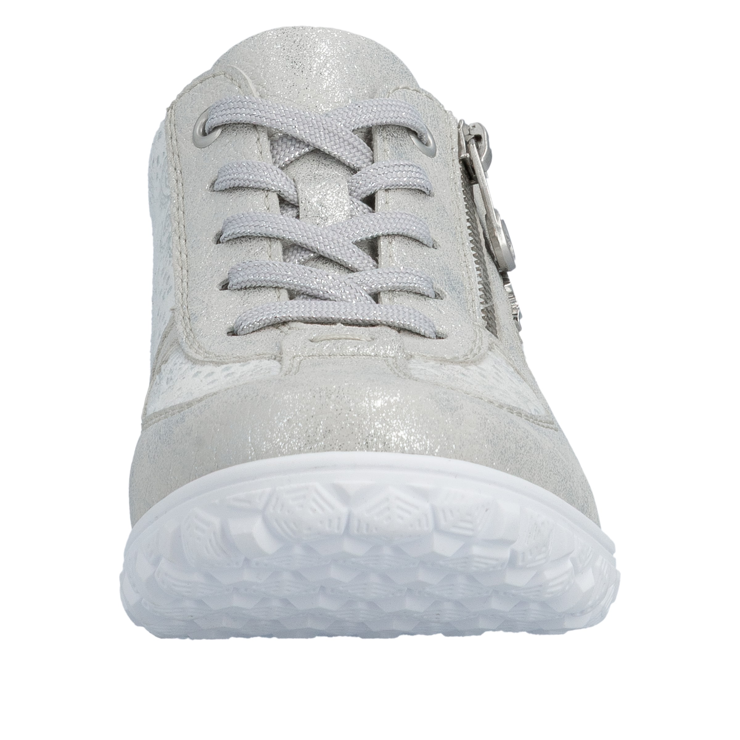 Rieker Sneaker  Halbschuh, Schnürschuh, Freizeitsneaker mit floralem Muster