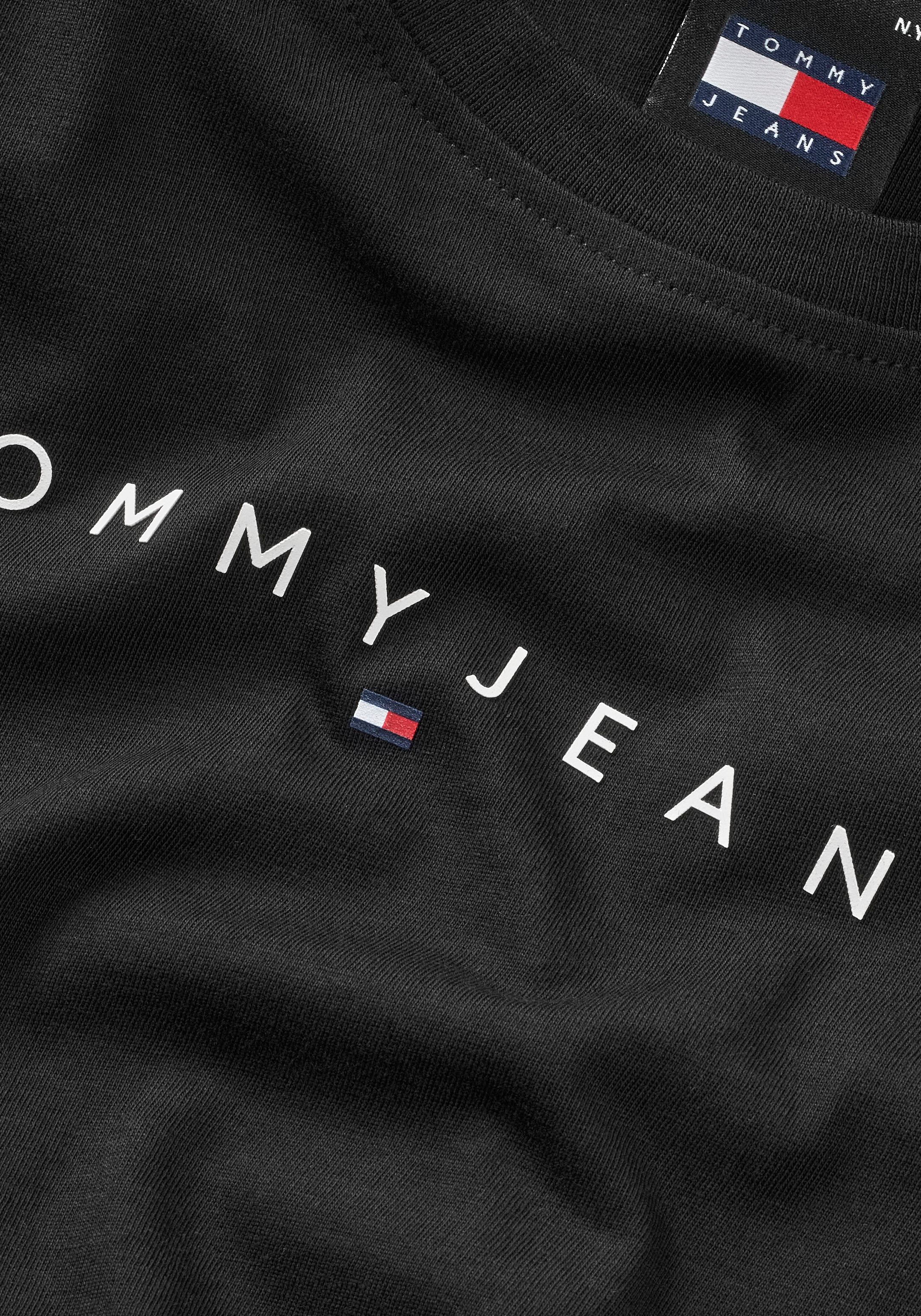 Tommy Jeans Kurzarmshirt »TJW SLIM LINEAR TEE EXT«, mit Logo-Schriftzug