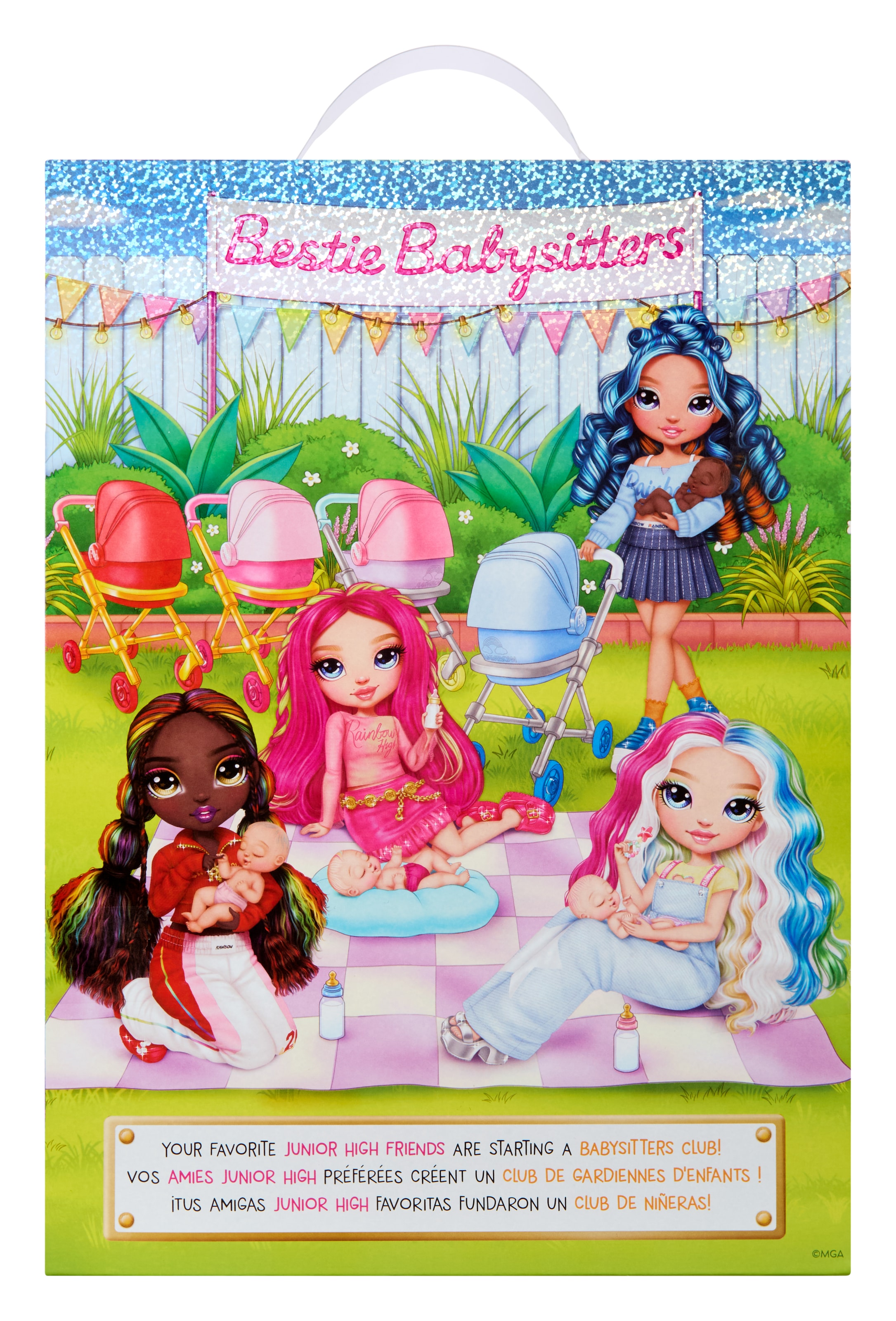 RAINBOW HIGH Anziehpuppe »Jr High Bestie Babysitters Fashion Doll- Stella«