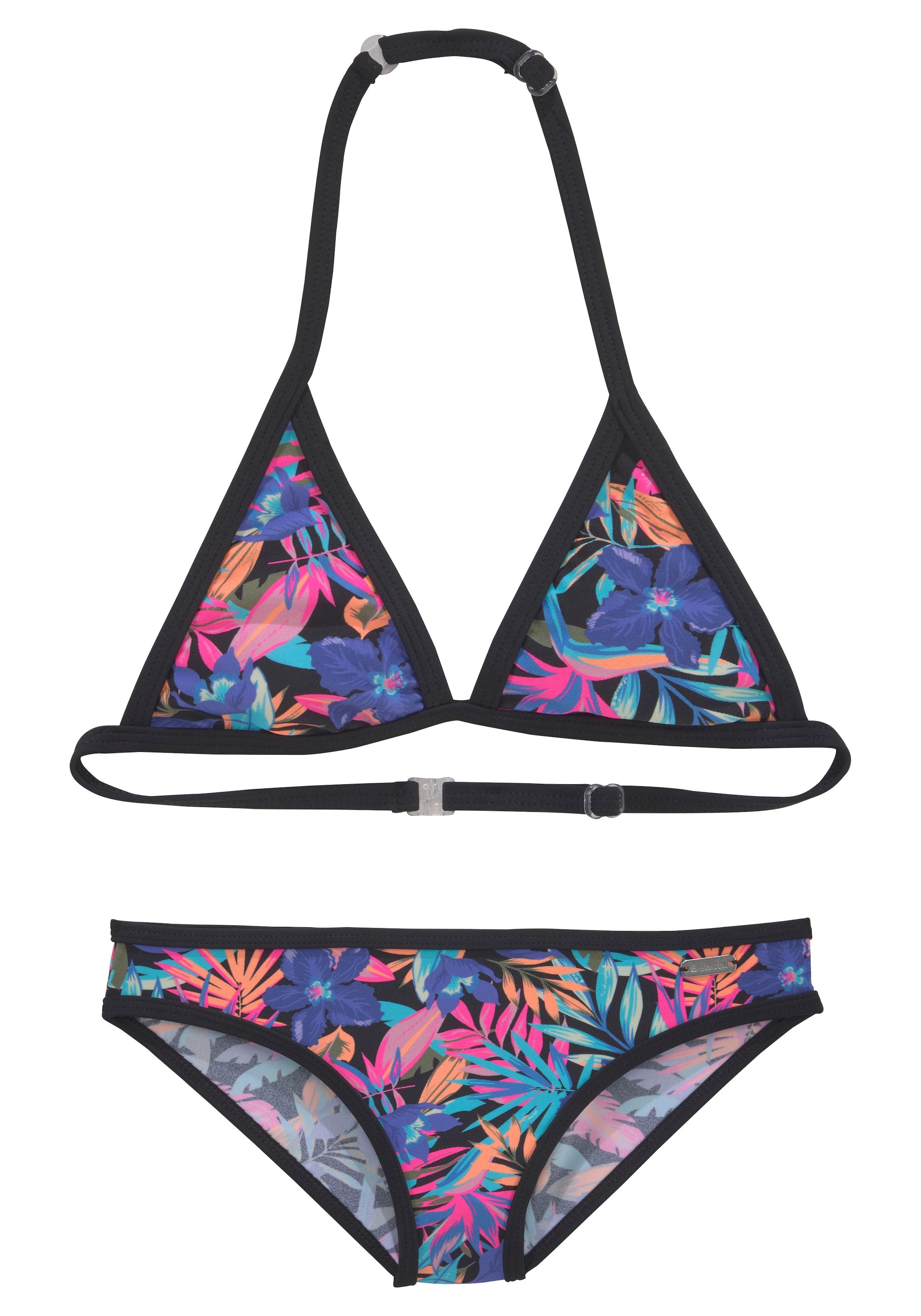 bei Triangel-Bikini mit trendigem Dschungeldruck »Pitch Kids«, Bench.