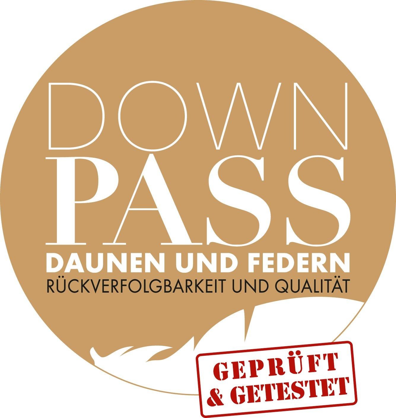 Haeussling Einziehdecke »Swiss Royal«, normal, Füllung weiße neue Daunen und Federn, Klasse I, (90% Daunen, 10% Federn), Bezug feine Einschütte, 100% Baumwolle, (1 St.)