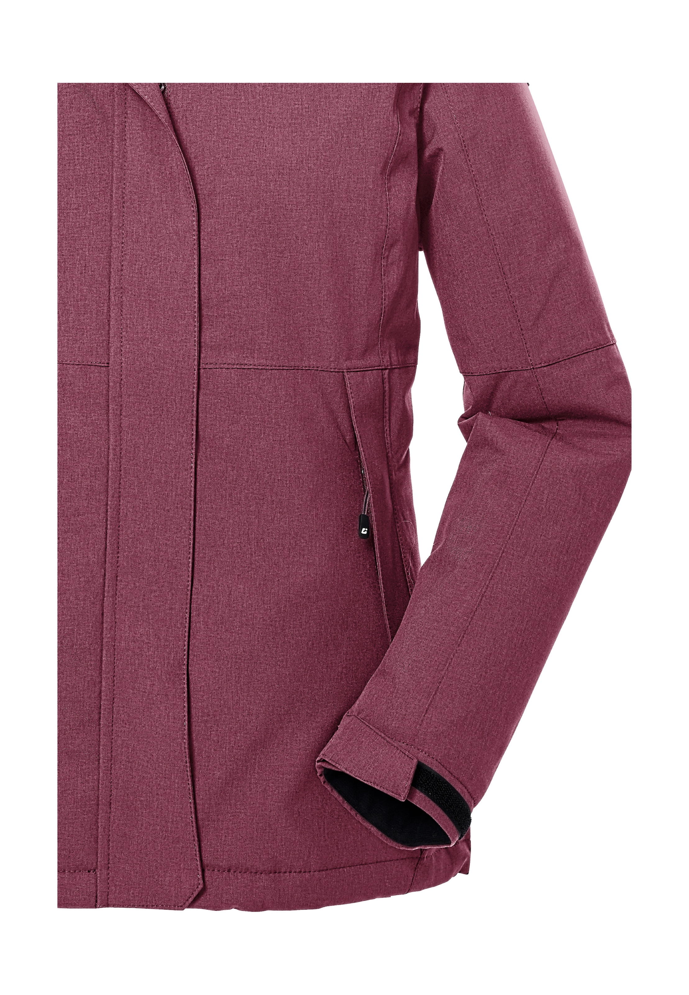 Killtec Outdoorjacke »KOW 37 WMN JCKT« Wasserdichte Damen Funktionsjacke mit abnehmbarer Kapuze