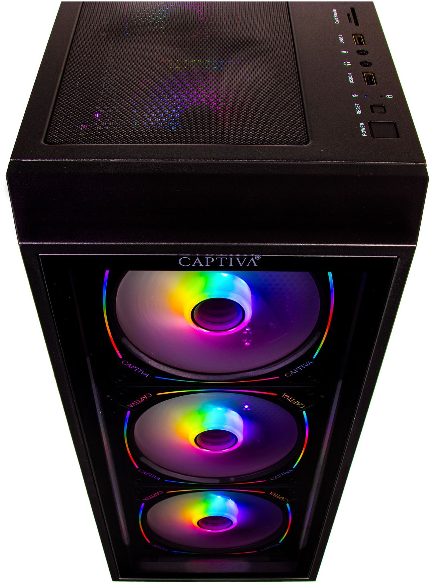 CAPTIVA Gaming-PC-Komplettsystem »Advanced Gaming R94-866 TFT Bundle« 68,6 ″ AMD Ryzen 5 Nvidia 32 GB RAM 1.000 GB SSD