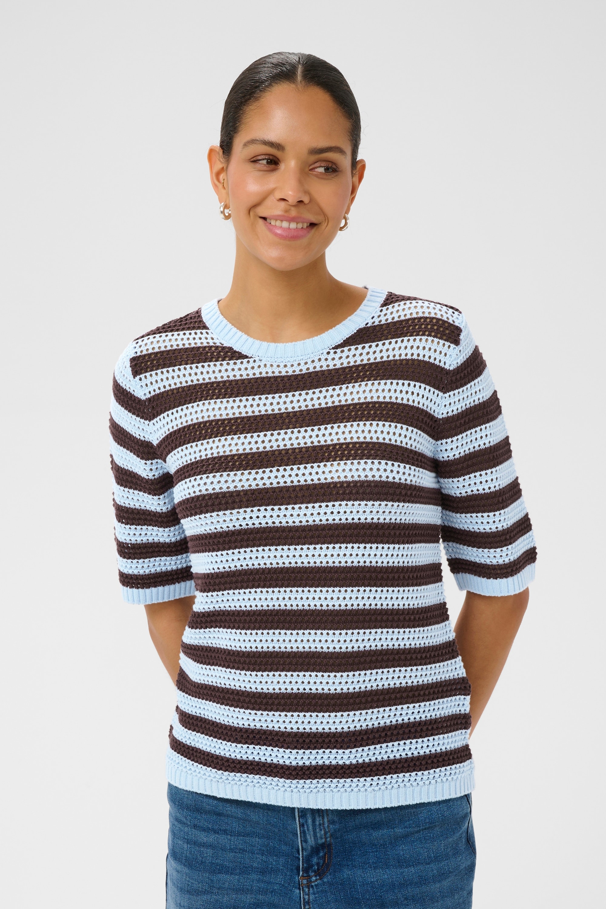 KAFFE Strickpullover »Damen Strickpullover KAhillay«