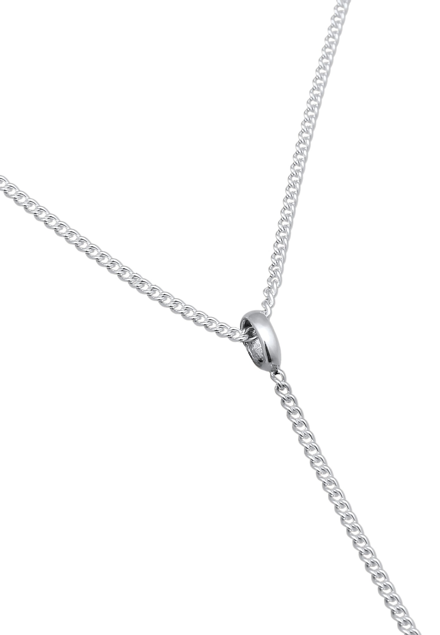 Kuzzoi Bauchketten und Fußketten Set »Schmuckzubehör Herren Bauchkette Body Chain 925 Sterling Silber«