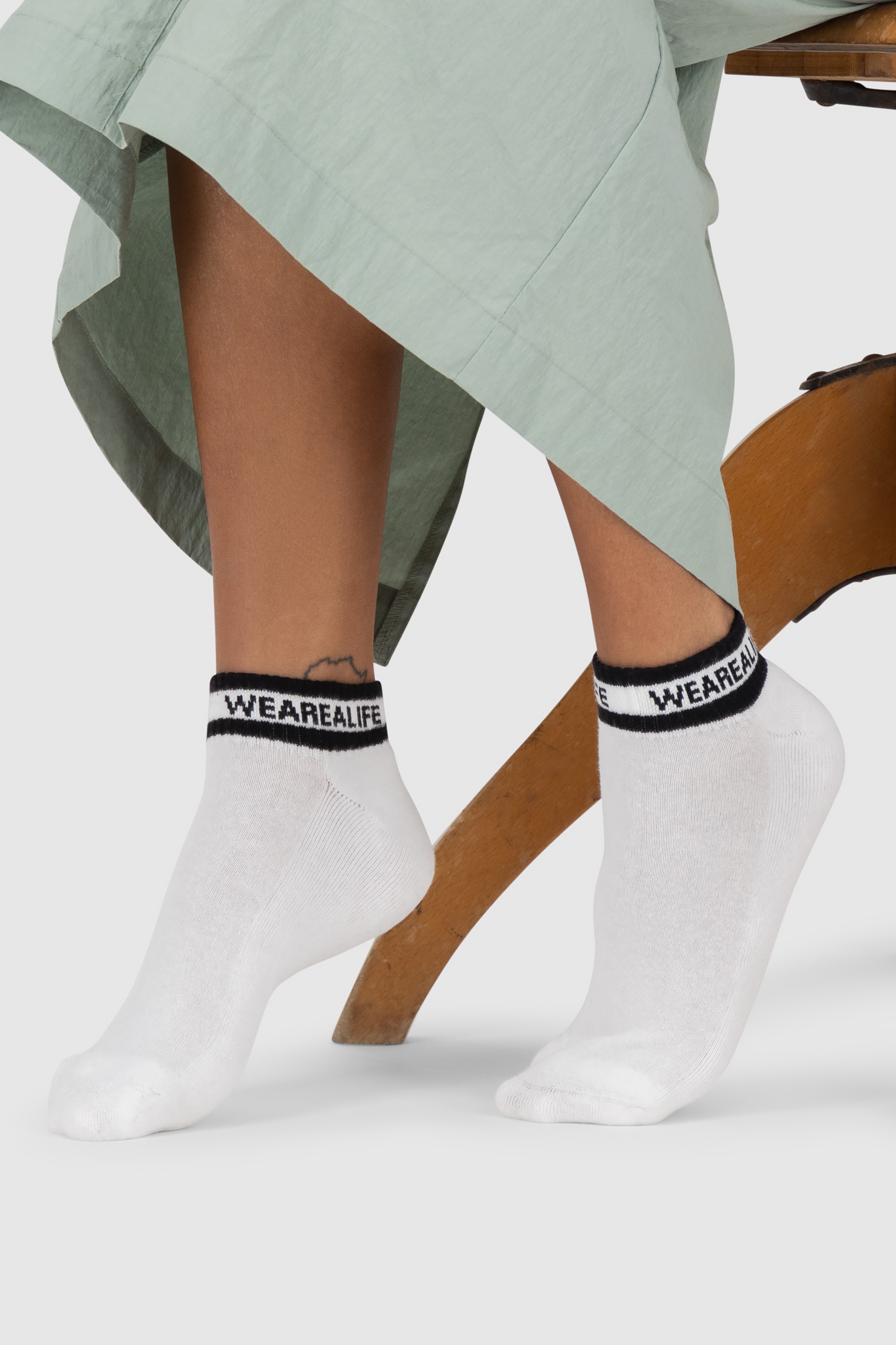 Alife & Kickin Sneakersocken kurze sportliche Socken mit Steifen, aus Baumwolle mit weichem Bund