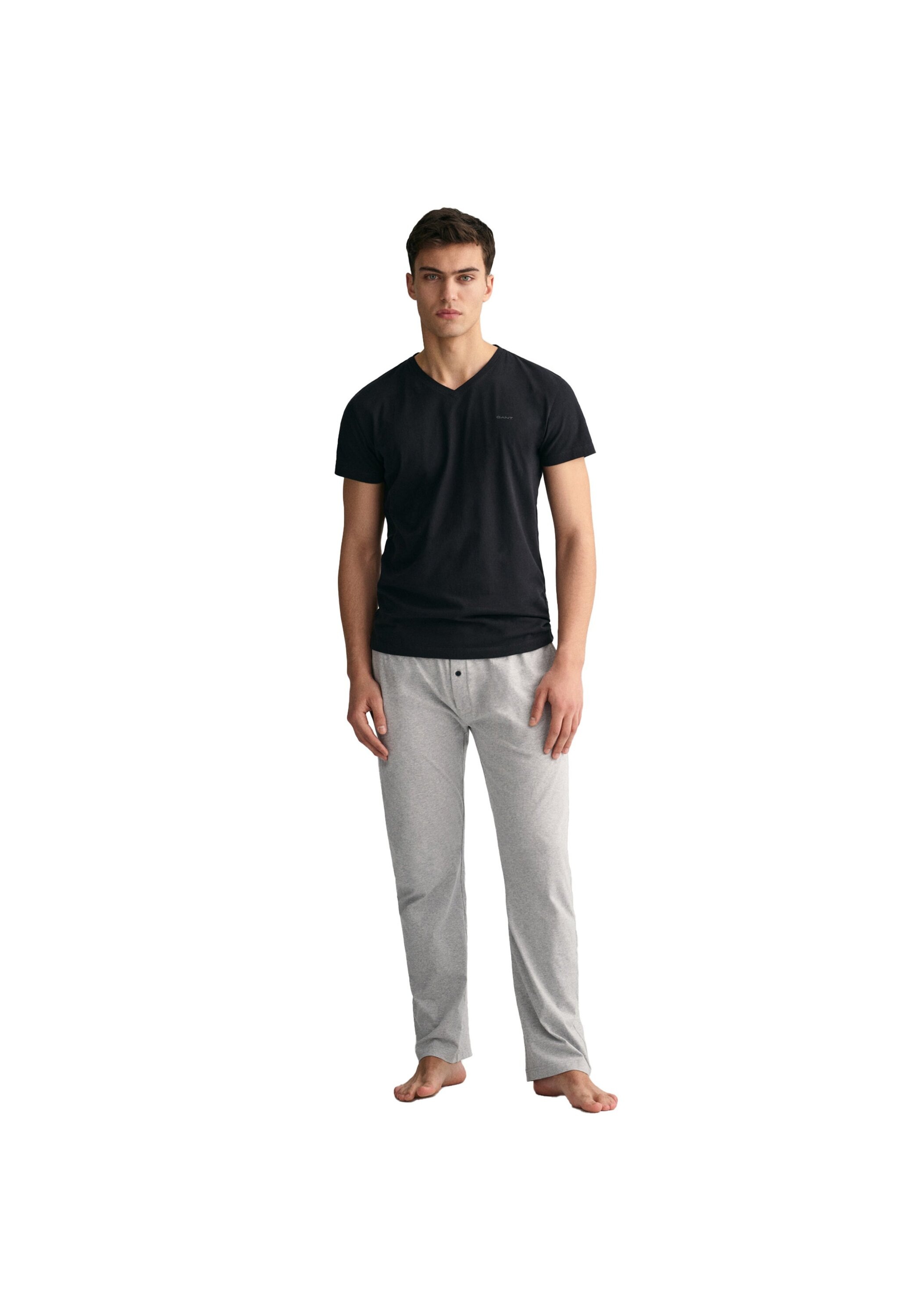 Gant T-Shirt »T-Shirt V-NECK T-SHIRT 2-PACK 2er Pack«