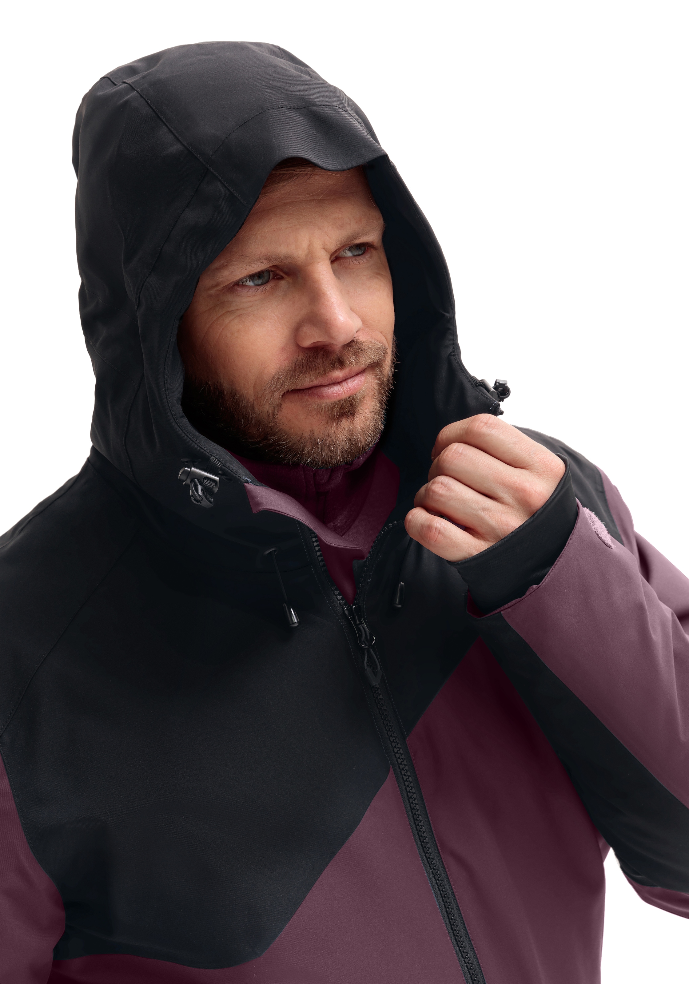 Maier Sports Skijacke »Ovindoli M« Herren Winterjacke wattiert u. wasserdicht