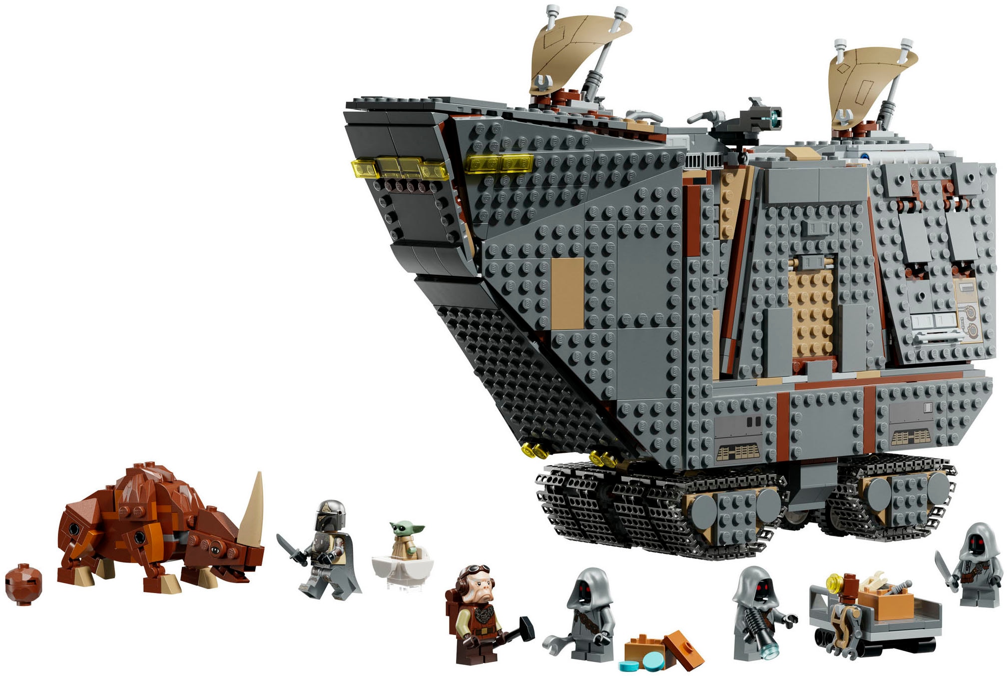 LEGO® Konstruktionsspielsteine »Offworld Sandkrawler und Schlammhorn (75453), LEGO Star Wars™« Made in Europe