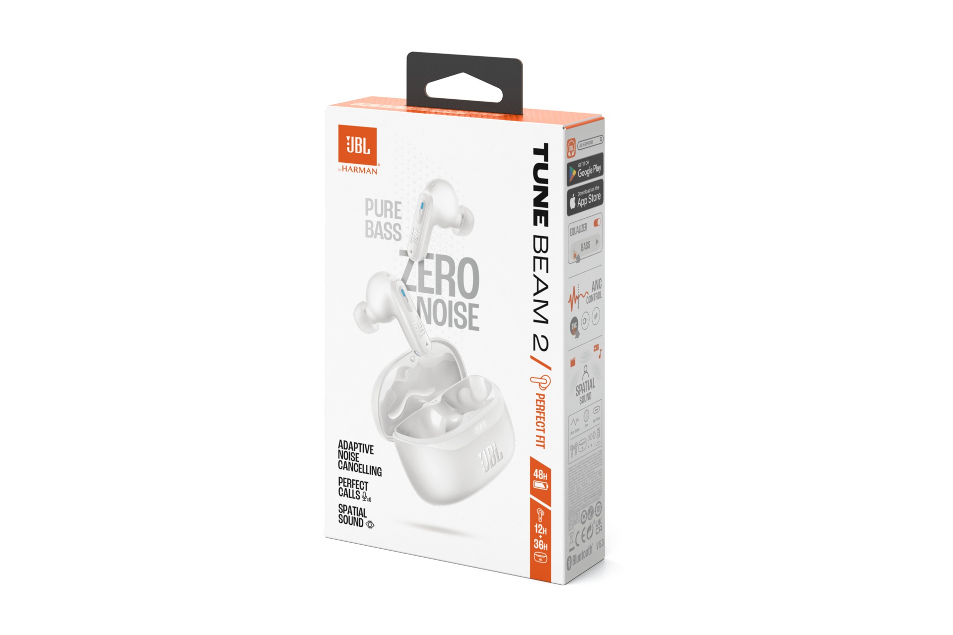 JBL wireless In-Ear-Kopfhörer »TUNE BEAM 2«, A2DP Bluetooth, Active Noise Cancelling (ANC)