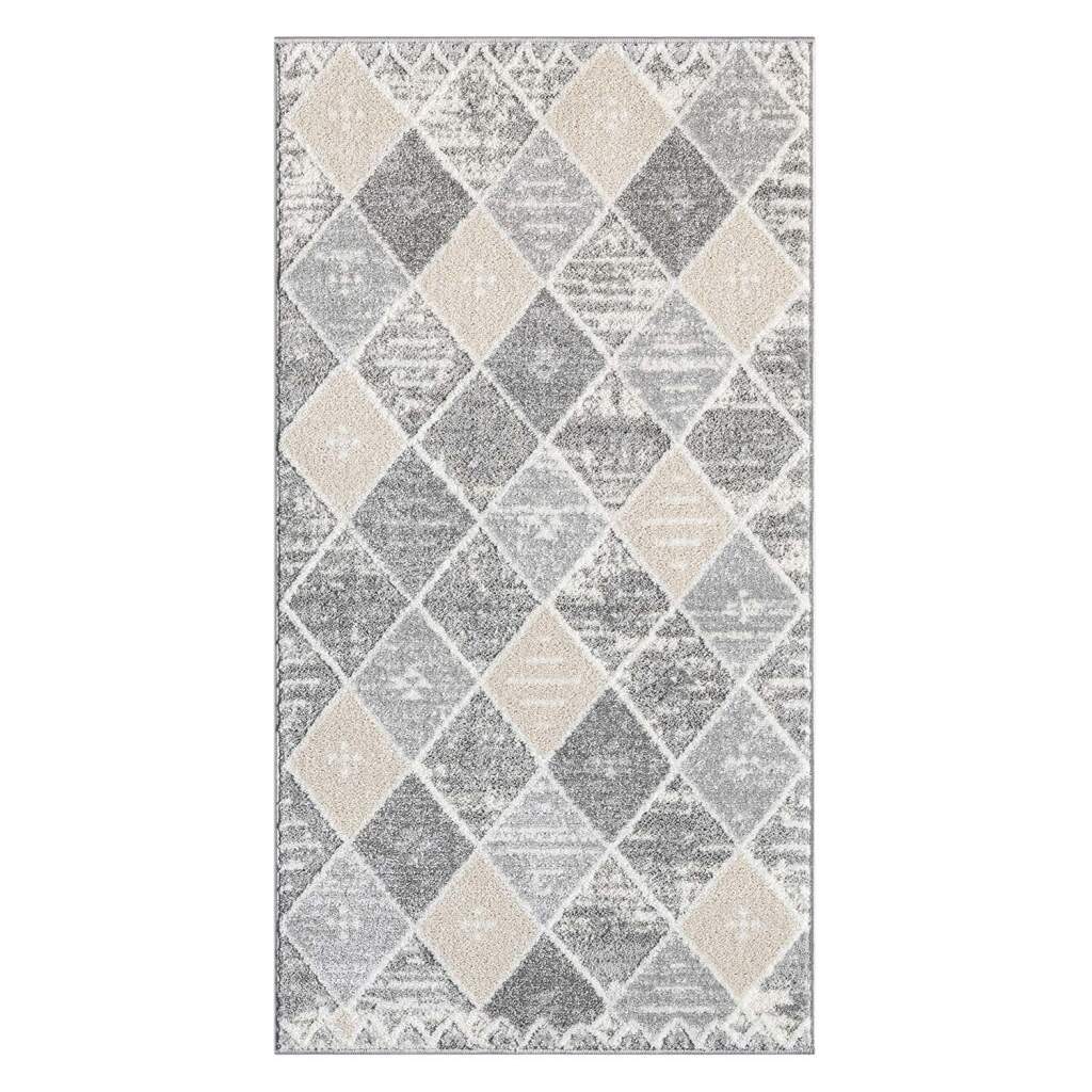 Carpet City Teppich »FLAIR179« rechteckig 11 mm Höhe Kurzflor-Teppich, Skandi-Stil, Wohnzimmer